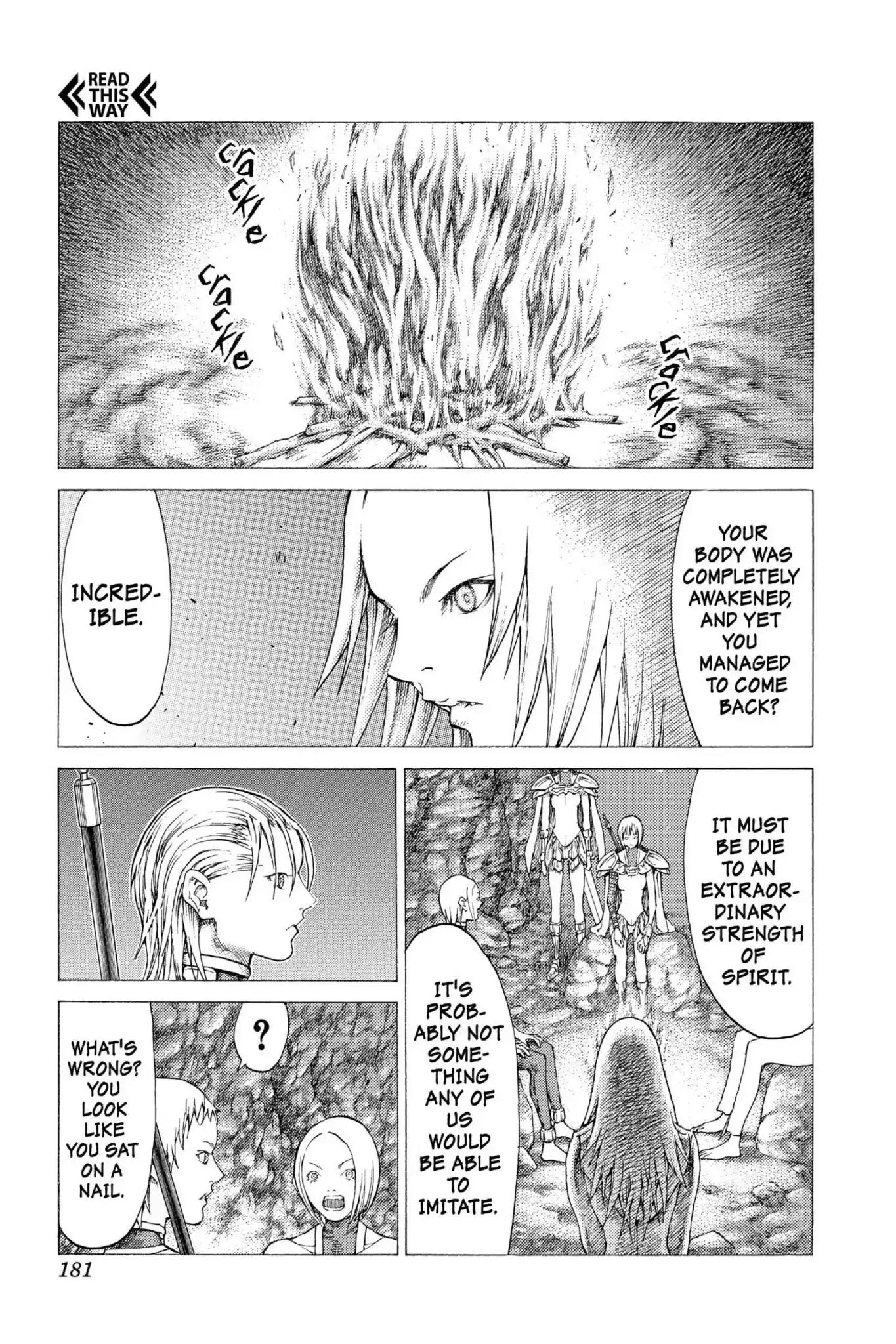 Claymore Chapter 51 page 23 - Chapter 51: Vol.9 Scene 51: The Battle of the North, Part 2