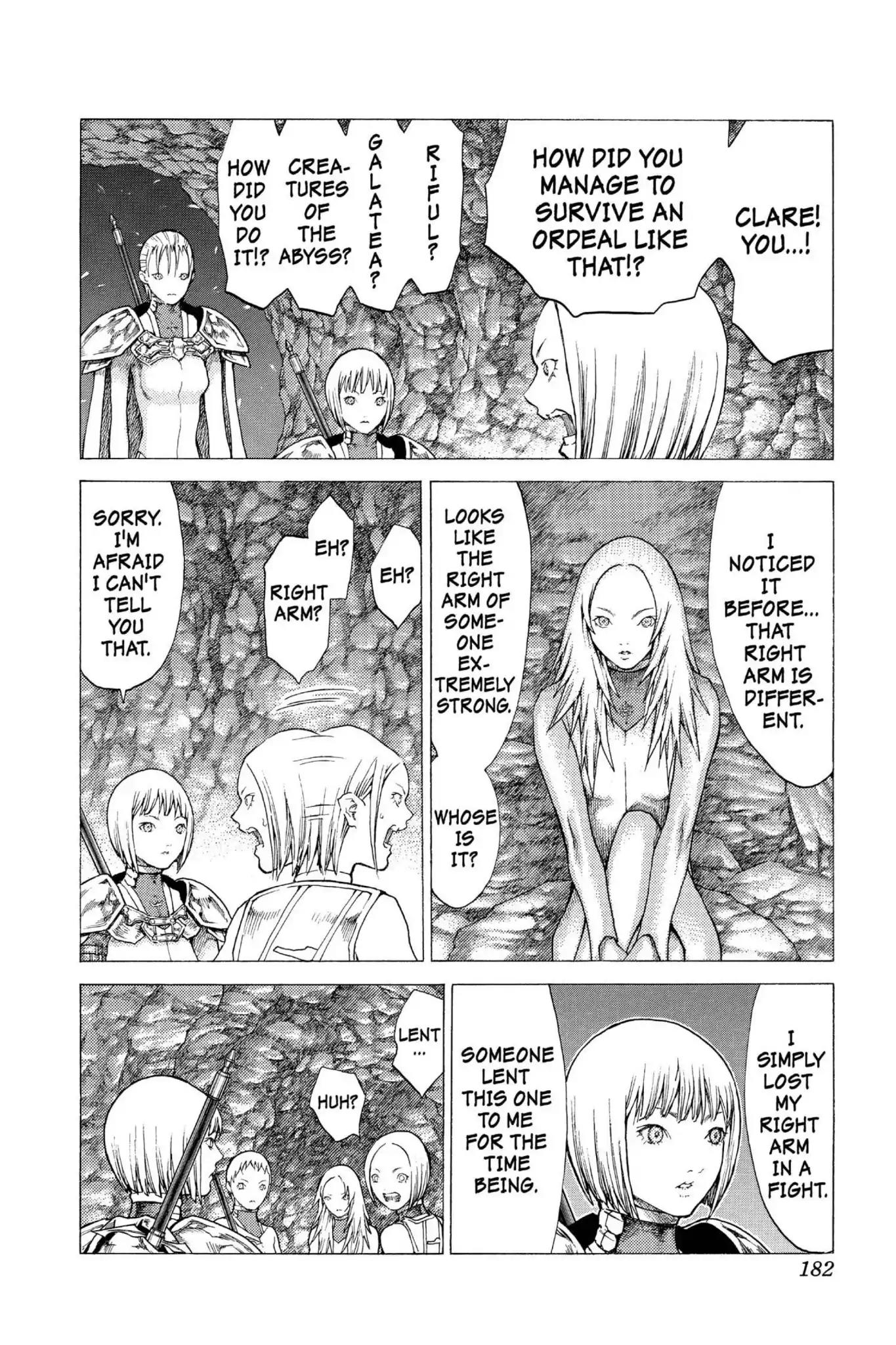 Claymore Chapter 51 page 24 - Chapter 51: Vol.9 Scene 51: The Battle of the North, Part 2