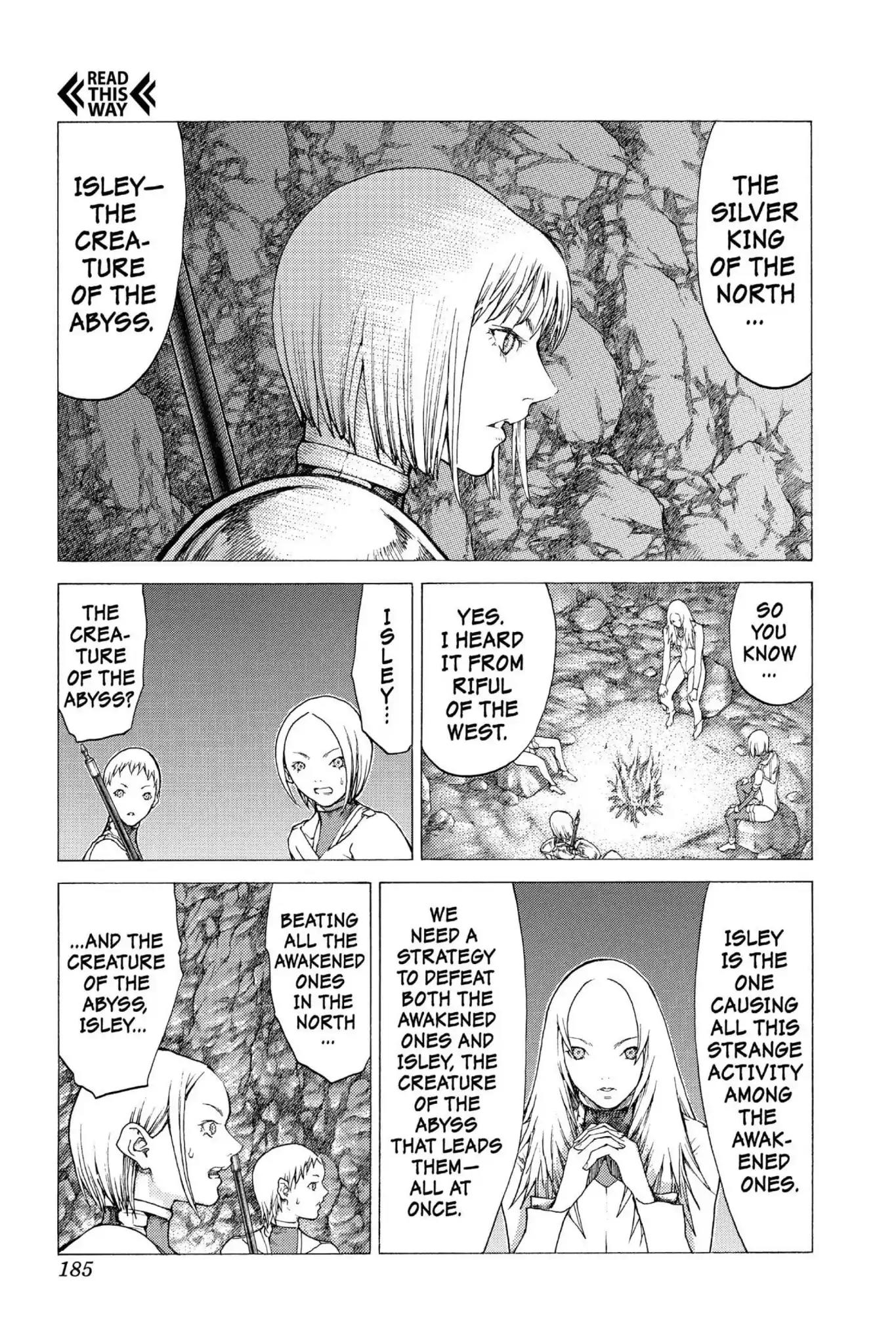 Claymore Chapter 51 page 27 - Chapter 51: Vol.9 Scene 51: The Battle of the North, Part 2