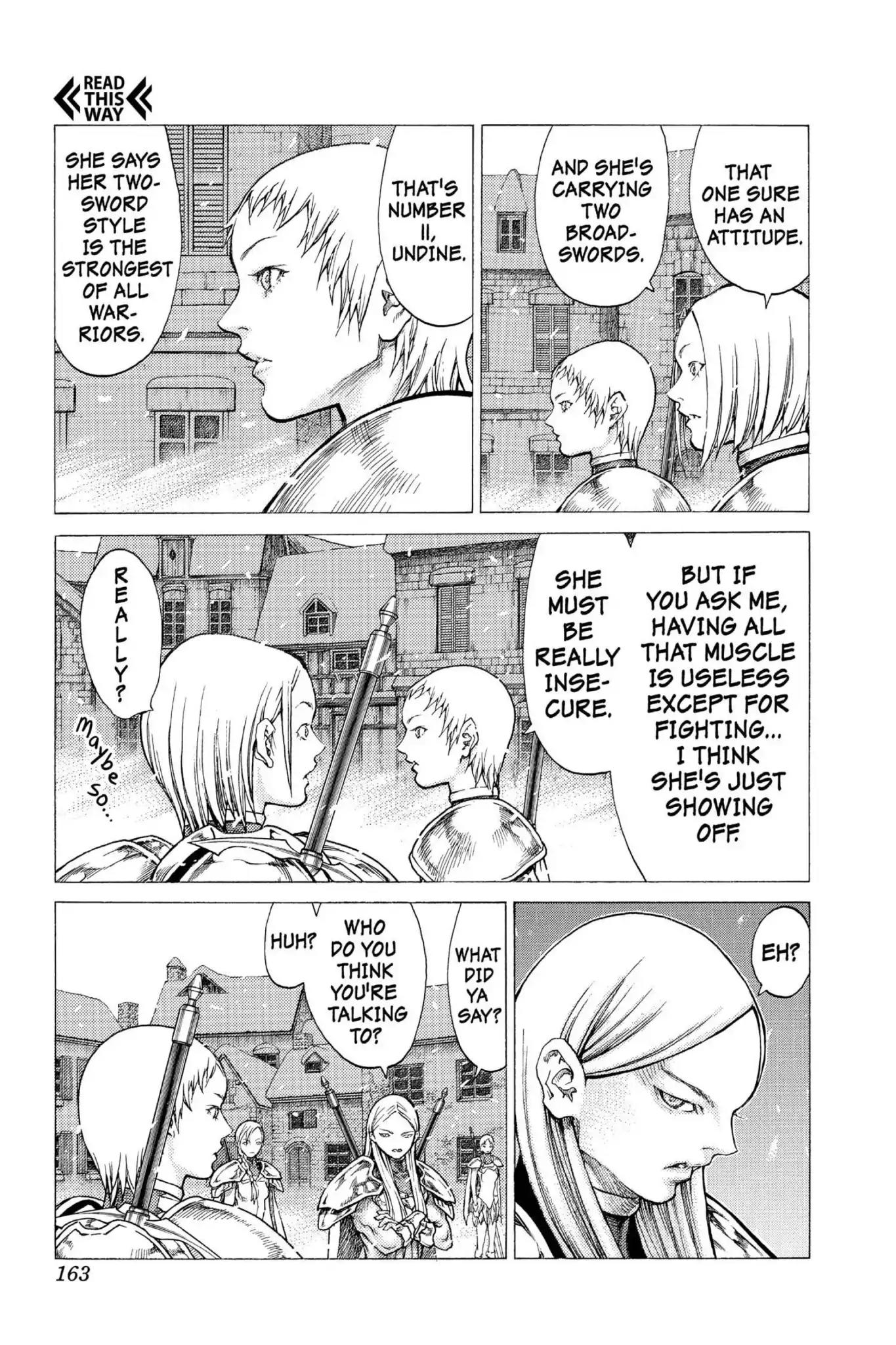 Claymore Chapter 51 page 5 - Chapter 51: Vol.9 Scene 51: The Battle of the North, Part 2