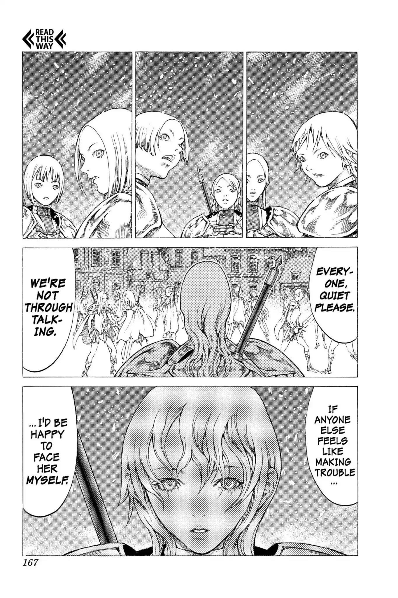 Claymore Chapter 51 page 9 - Chapter 51: Vol.9 Scene 51: The Battle of the North, Part 2