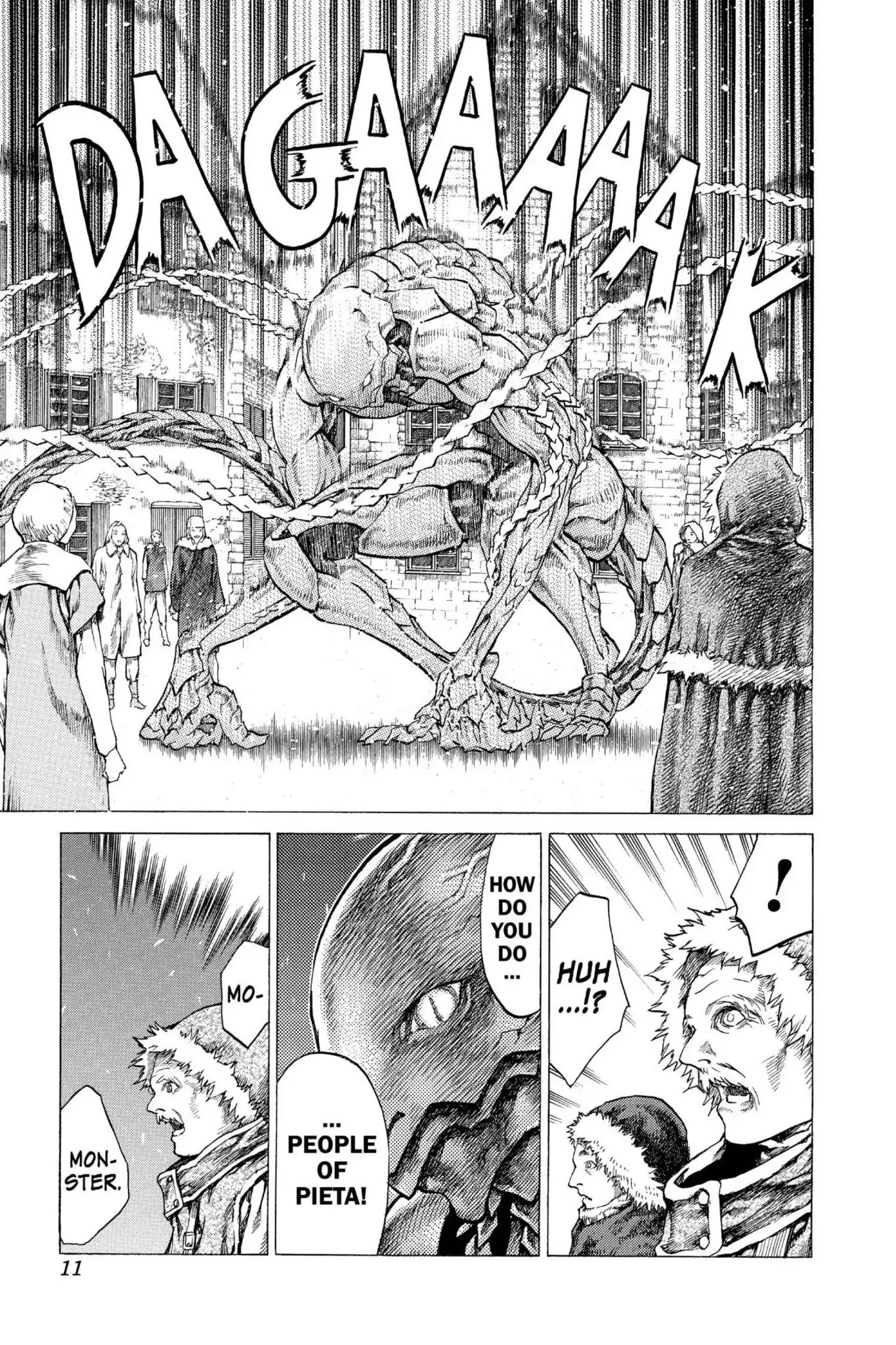 Claymore Chapter 52 page 11 - Chapter 52: Vol.10 Scene 52: The Battle of the North, Part 3
