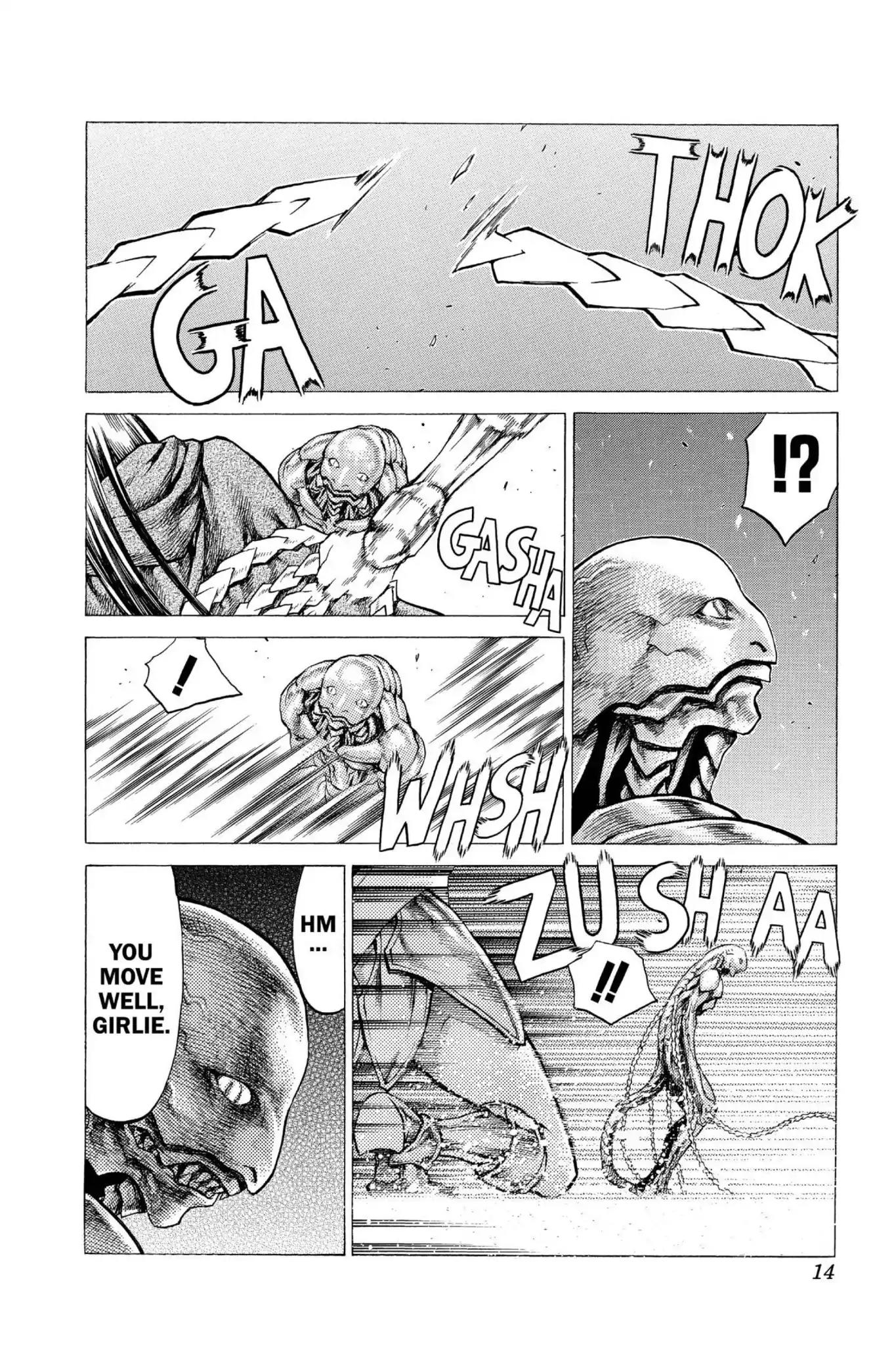 Claymore Chapter 52 page 14 - Chapter 52: Vol.10 Scene 52: The Battle of the North, Part 3