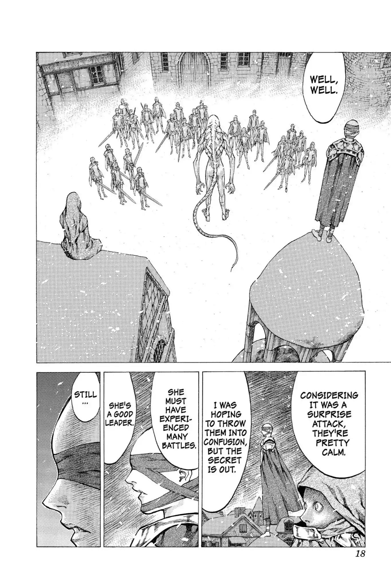 Claymore Chapter 52 page 17 - Chapter 52: Vol.10 Scene 52: The Battle of the North, Part 3