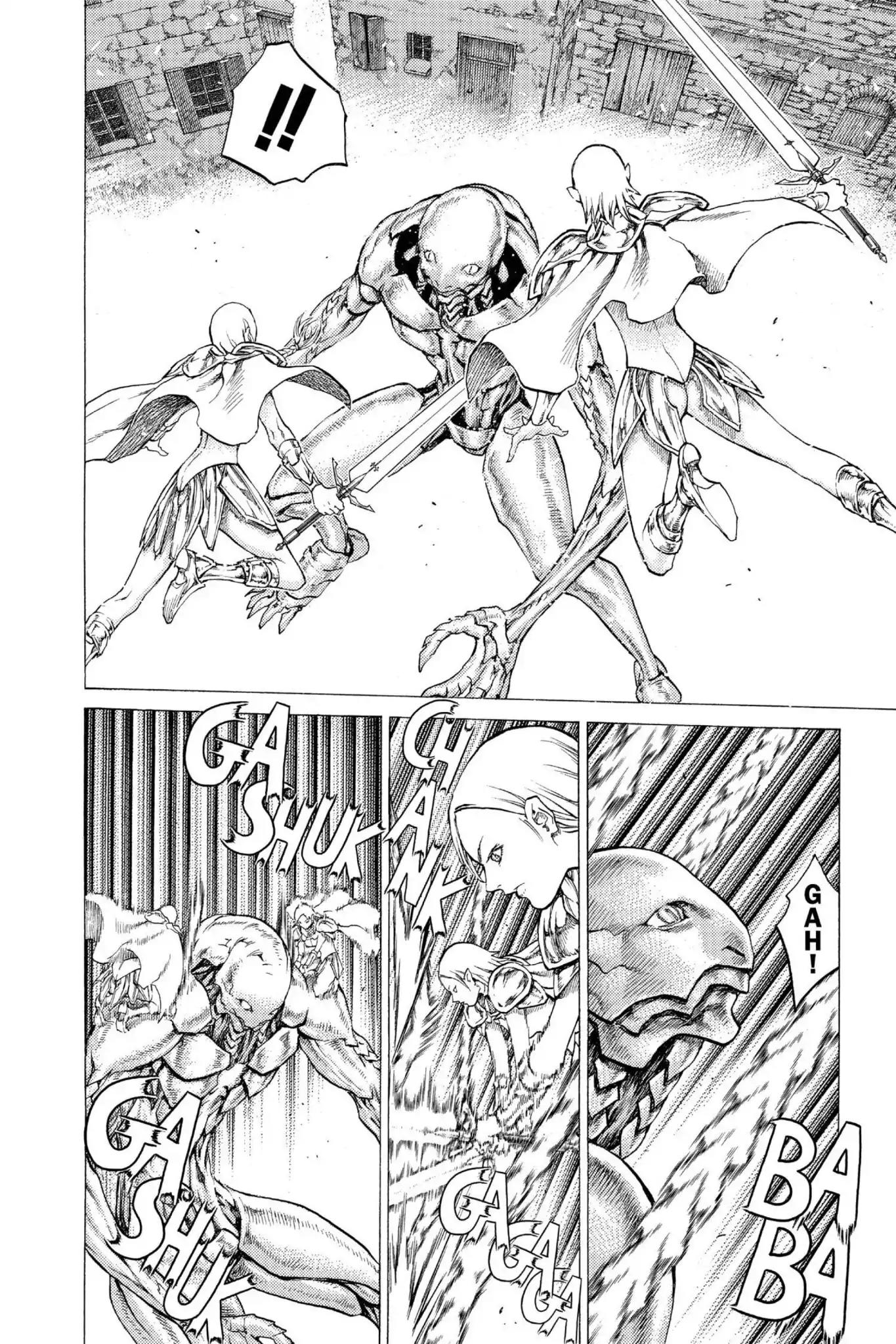 Claymore Chapter 52 page 20 - Chapter 52: Vol.10 Scene 52: The Battle of the North, Part 3