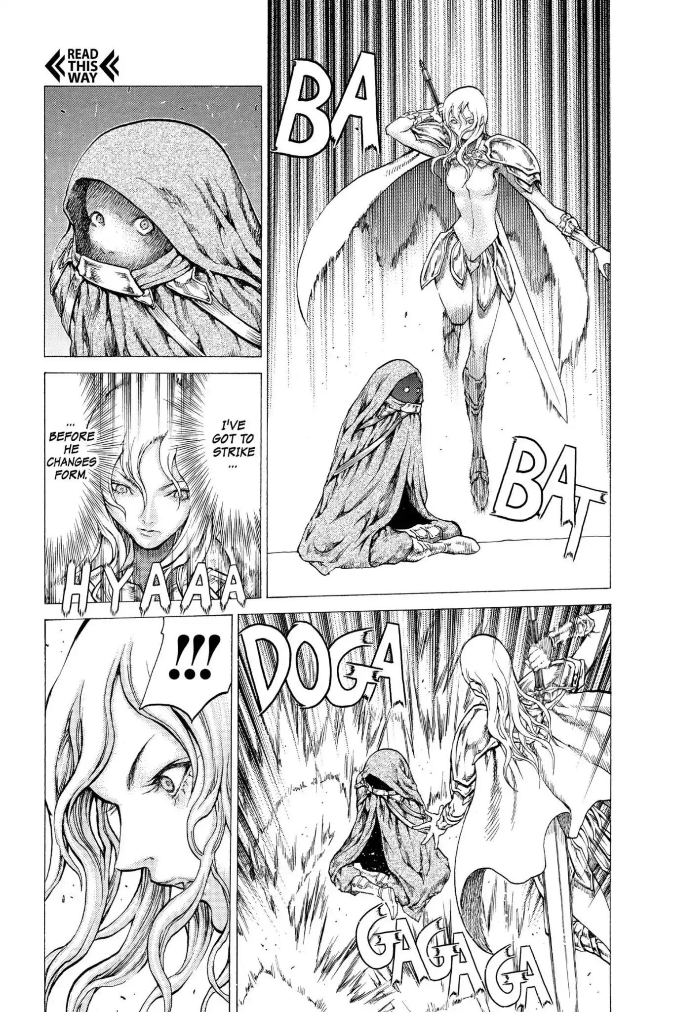 Claymore Chapter 52 page 23 - Chapter 52: Vol.10 Scene 52: The Battle of the North, Part 3