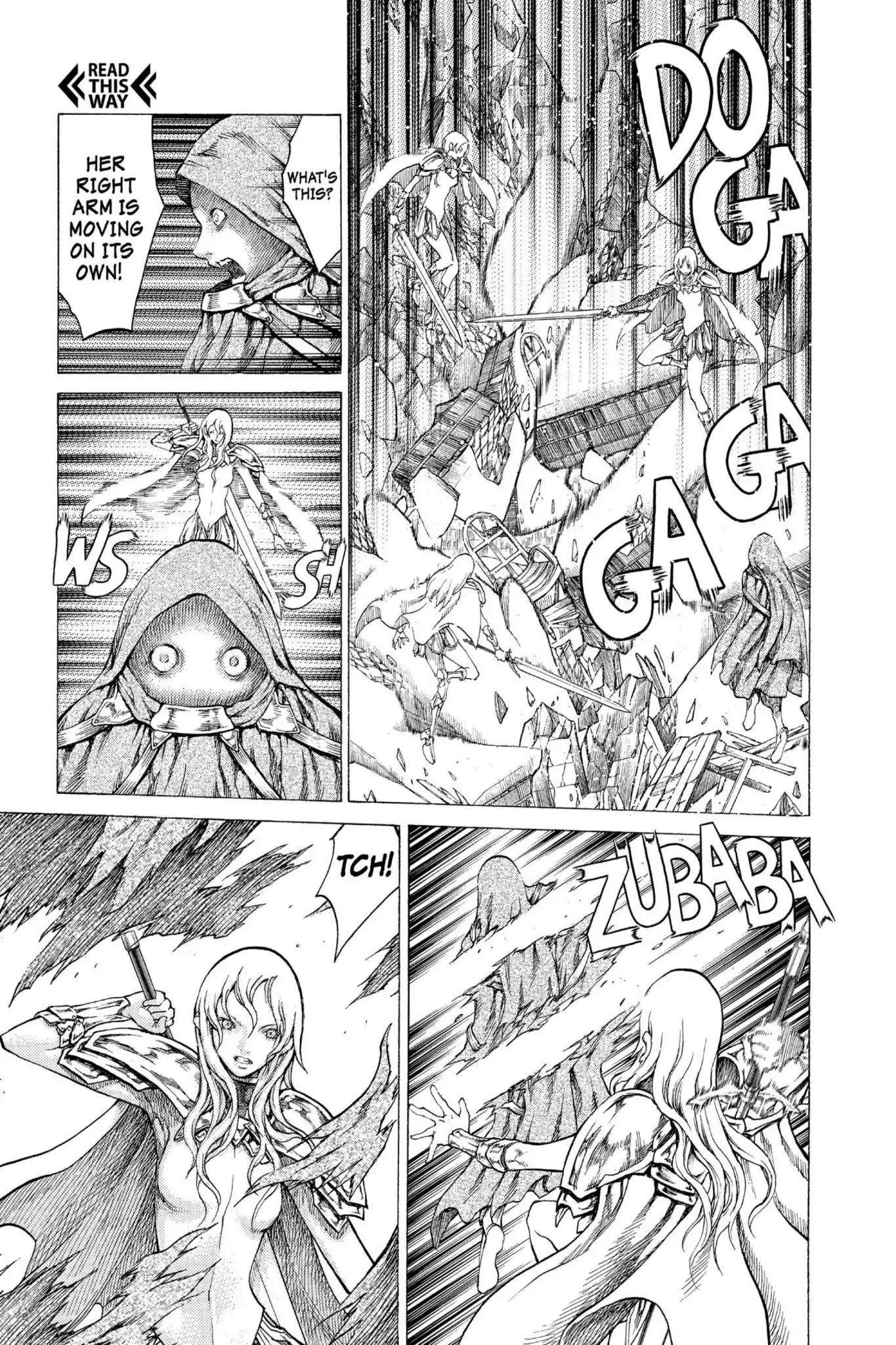 Claymore Chapter 52 page 29 - Chapter 52: Vol.10 Scene 52: The Battle of the North, Part 3