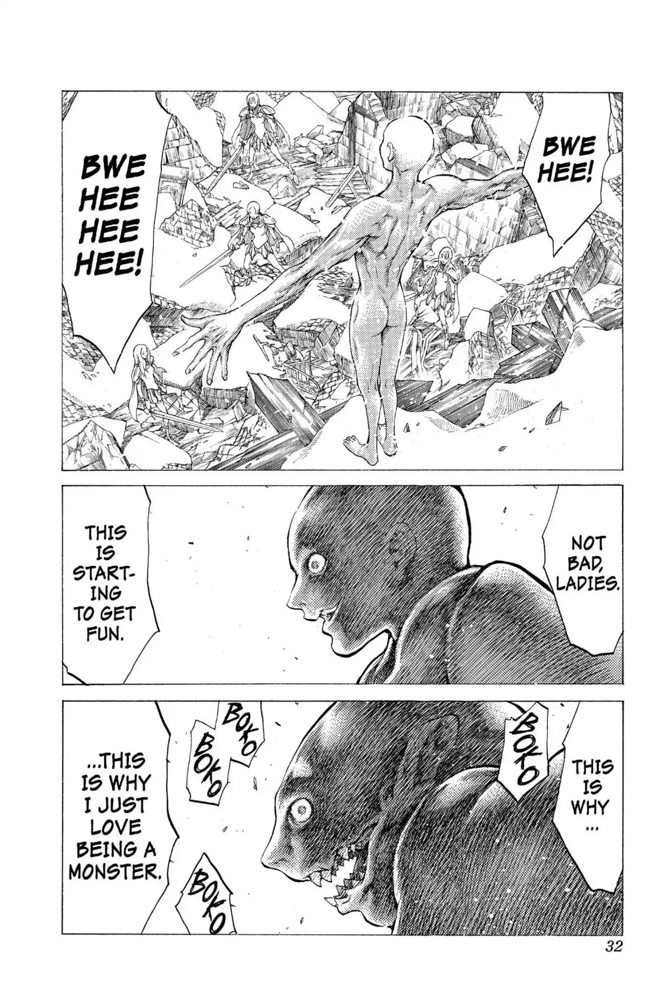 Claymore Chapter 52 page 30 - Chapter 52: Vol.10 Scene 52: The Battle of the North, Part 3