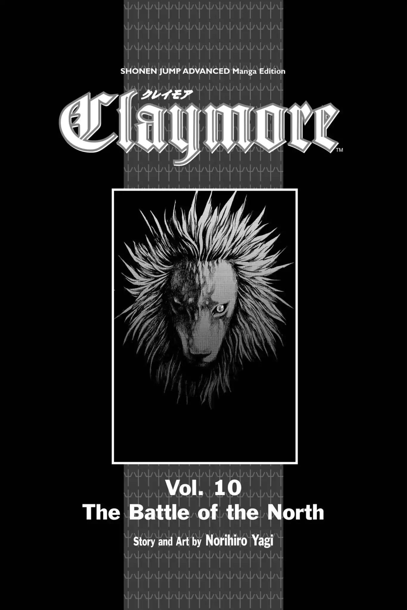 Claymore Chapter 52 page 4 - Chapter 52: Vol.10 Scene 52: The Battle of the North, Part 3