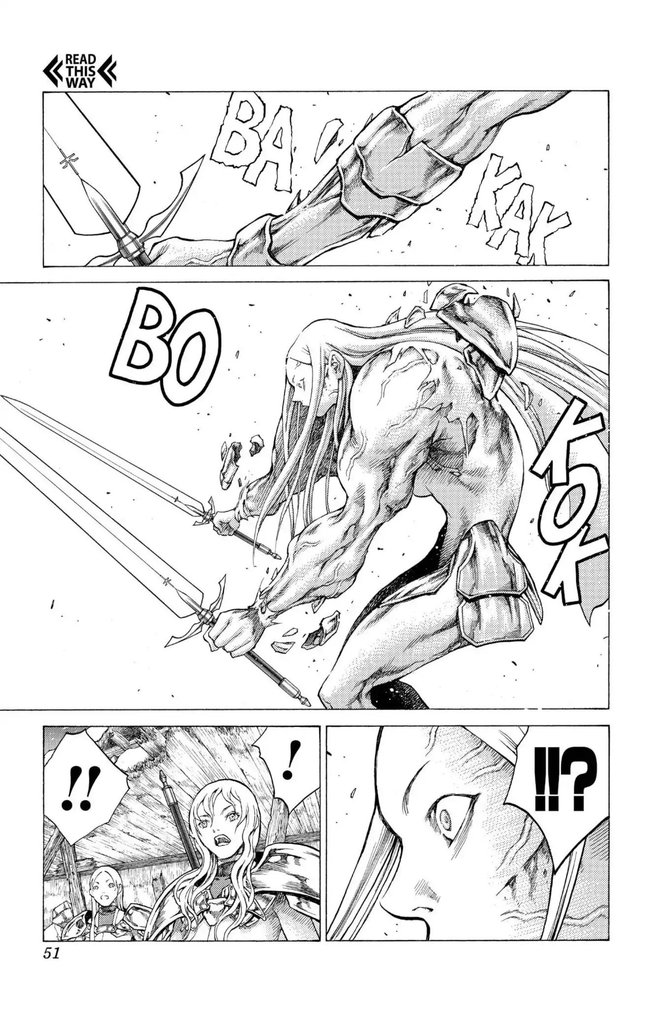 Claymore Chapter 53 page 12 - Chapter 53: Vol.10 Scene 53: The Battle of the North, Part 4