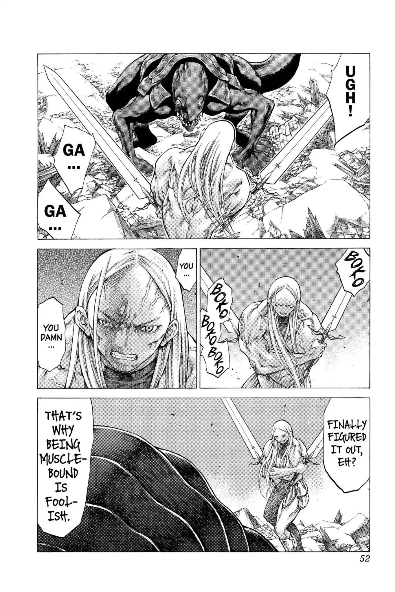 Claymore Chapter 53 page 13 - Chapter 53: Vol.10 Scene 53: The Battle of the North, Part 4