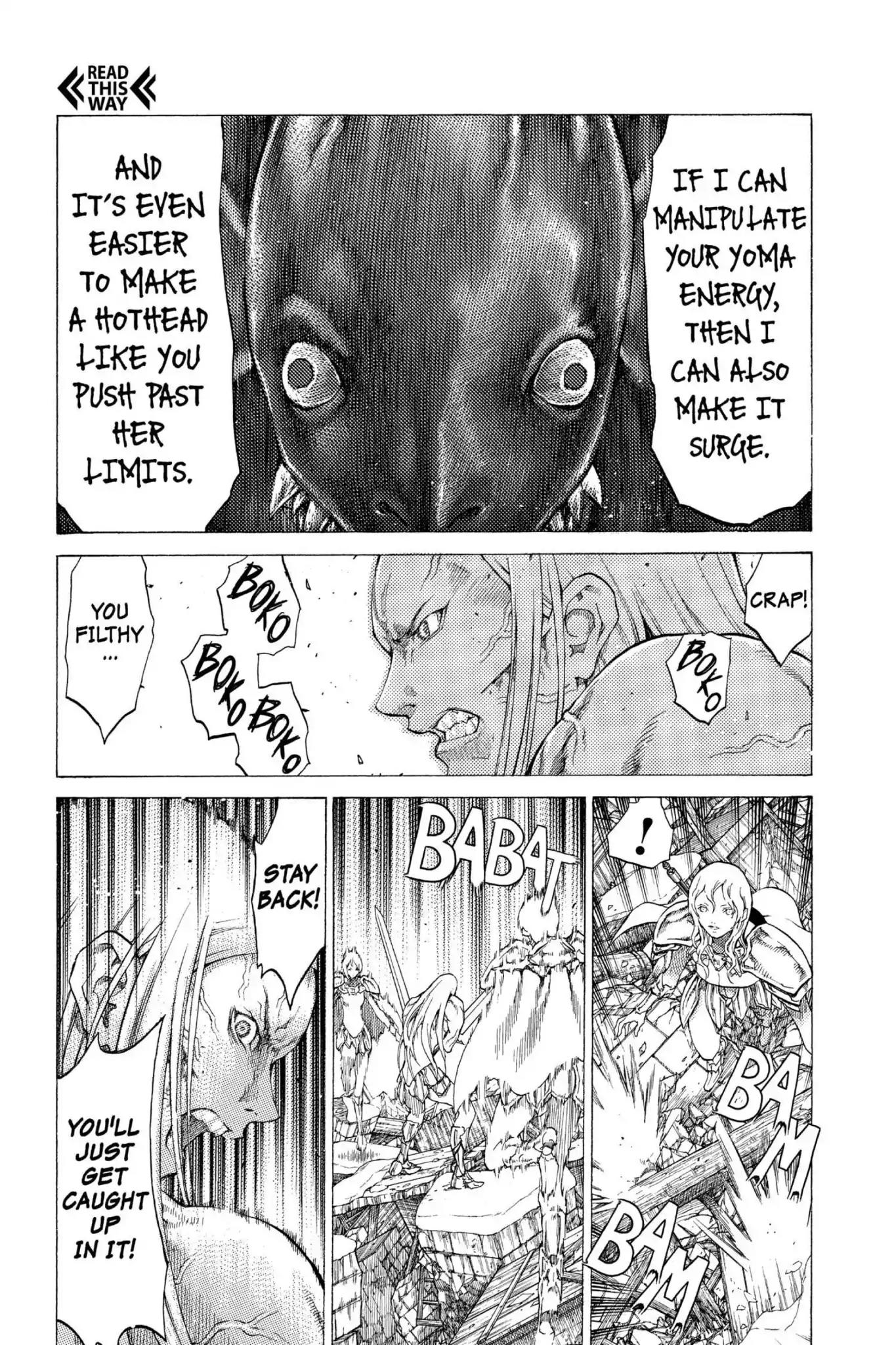 Claymore Chapter 53 page 14 - Chapter 53: Vol.10 Scene 53: The Battle of the North, Part 4