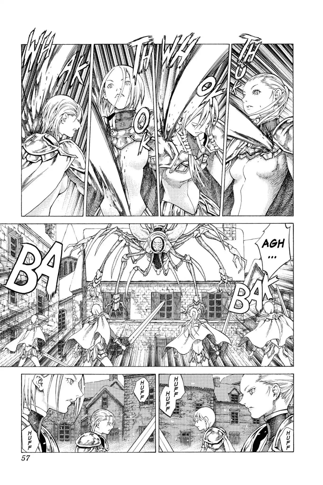Claymore Chapter 53 page 18 - Chapter 53: Vol.10 Scene 53: The Battle of the North, Part 4