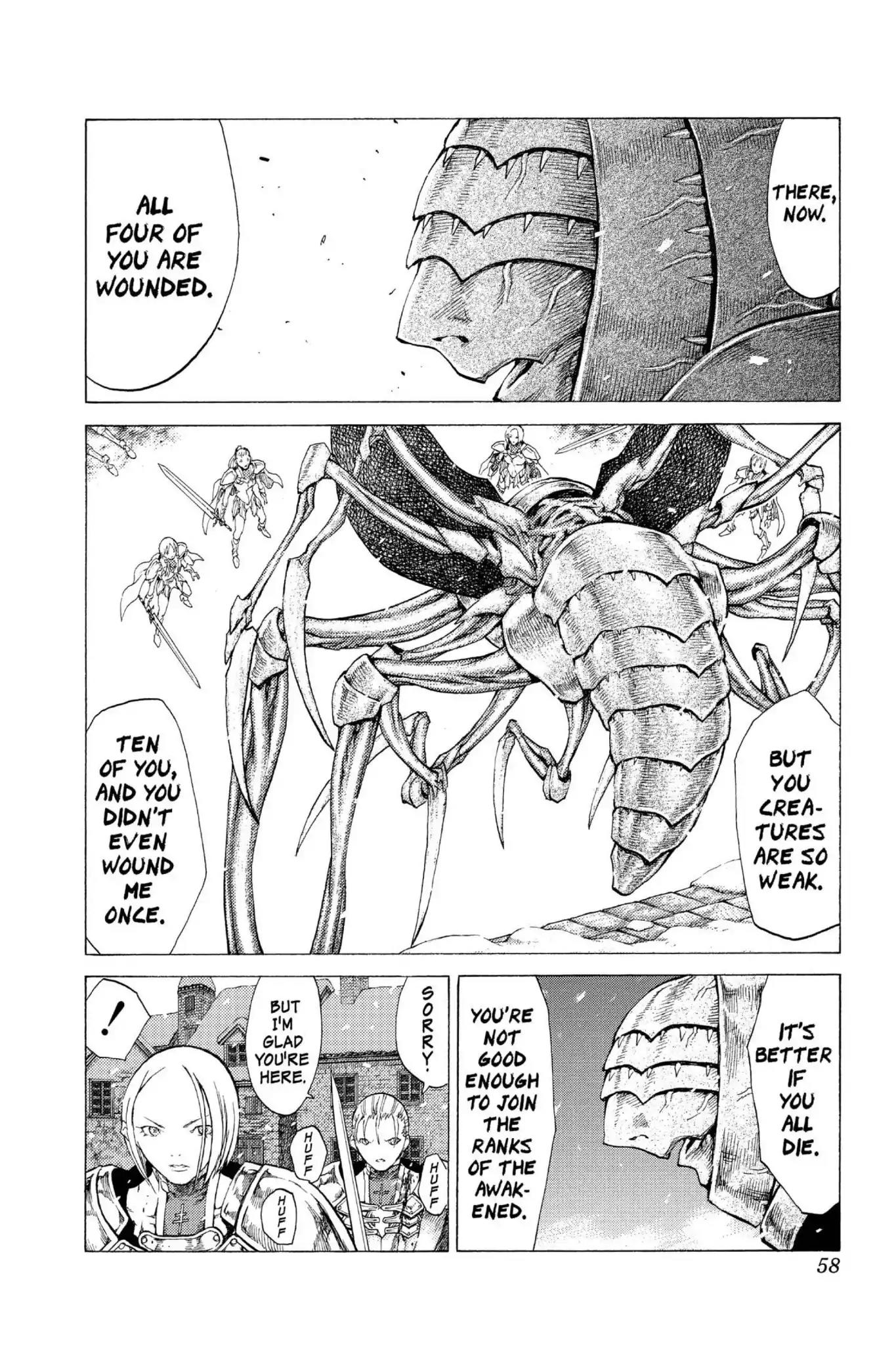 Claymore Chapter 53 page 19 - Chapter 53: Vol.10 Scene 53: The Battle of the North, Part 4