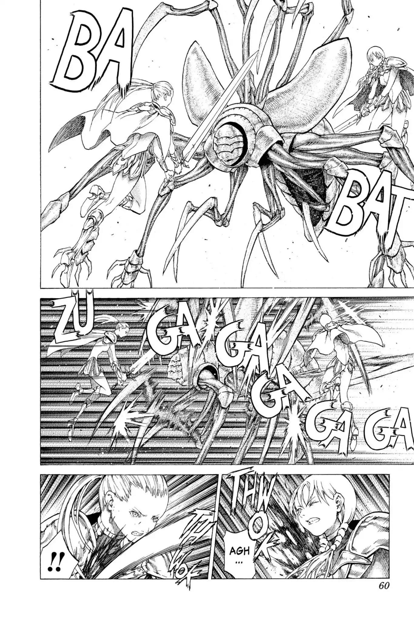 Claymore Chapter 53 page 21 - Chapter 53: Vol.10 Scene 53: The Battle of the North, Part 4