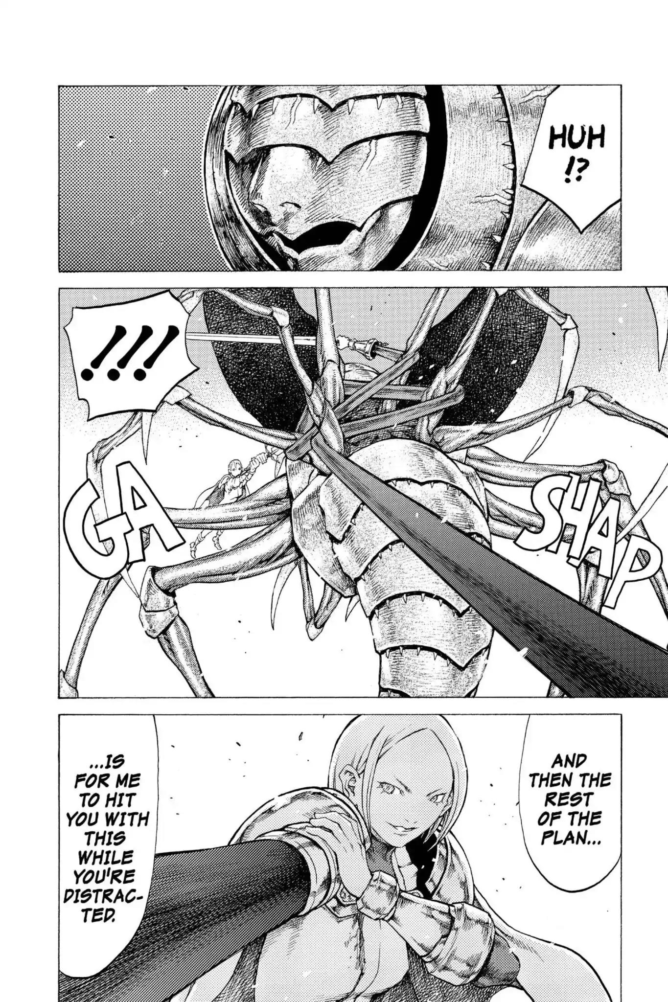 Claymore Chapter 53 page 23 - Chapter 53: Vol.10 Scene 53: The Battle of the North, Part 4