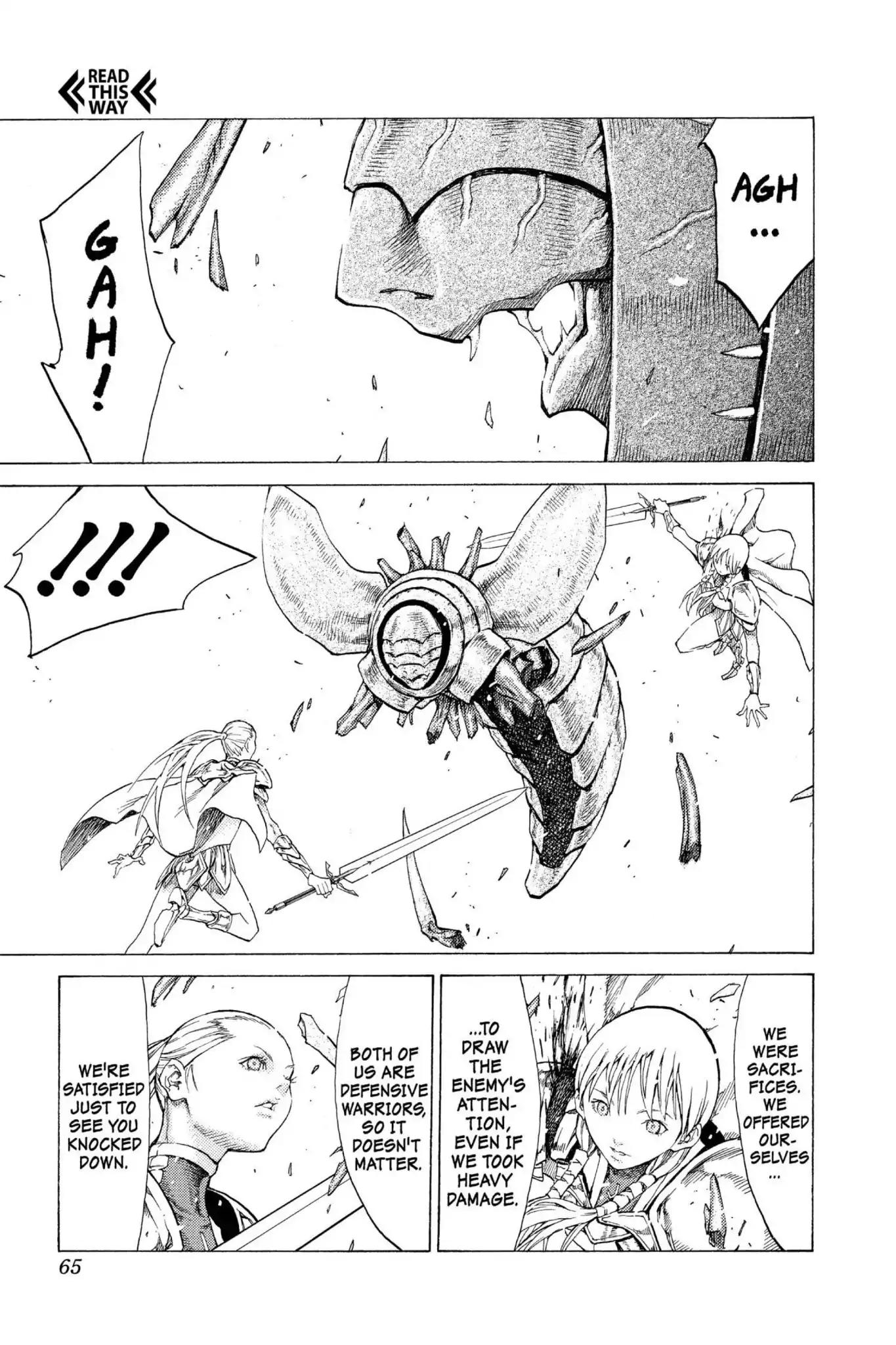 Claymore Chapter 53 page 26 - Chapter 53: Vol.10 Scene 53: The Battle of the North, Part 4