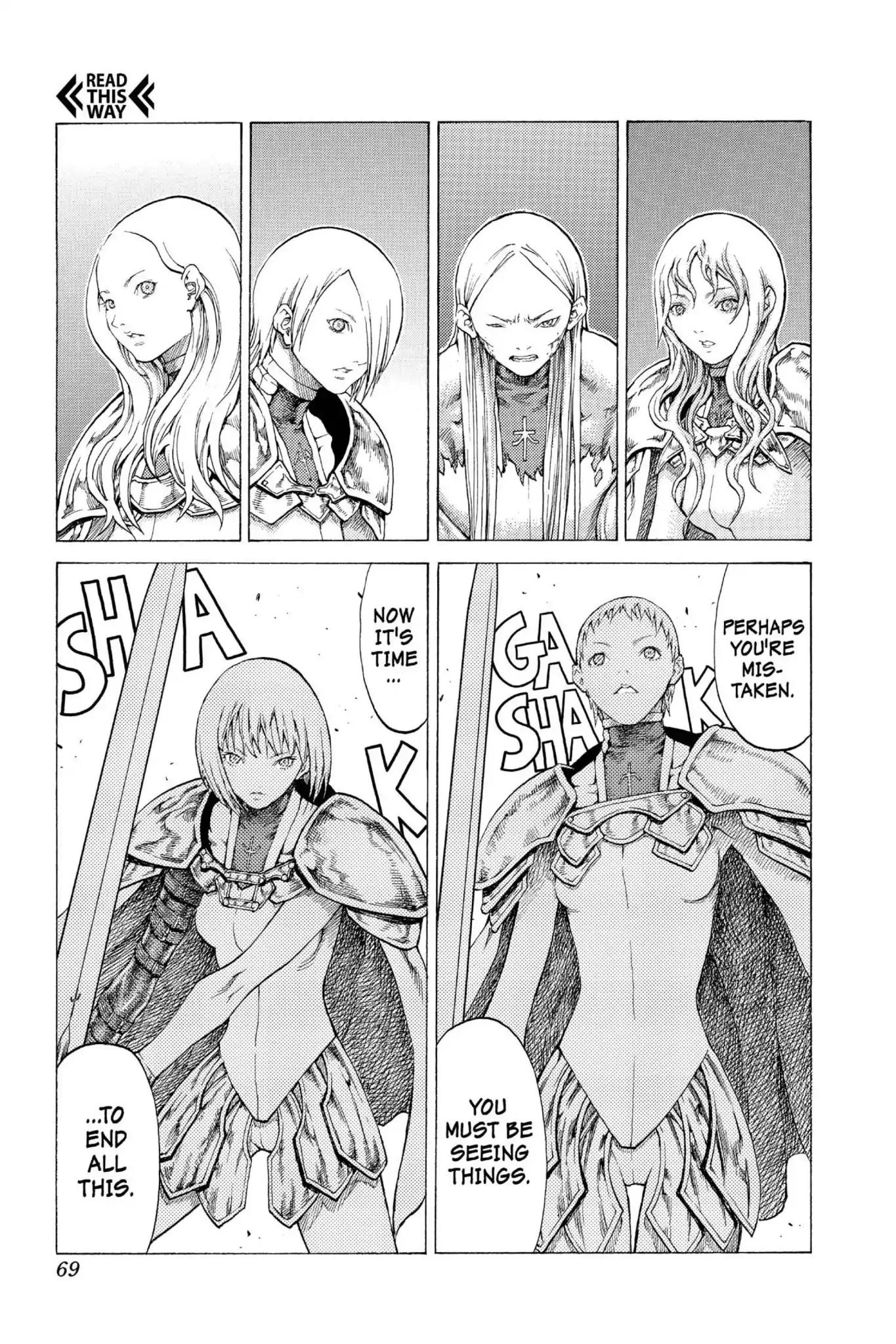 Claymore Chapter 53 page 29 - Chapter 53: Vol.10 Scene 53: The Battle of the North, Part 4