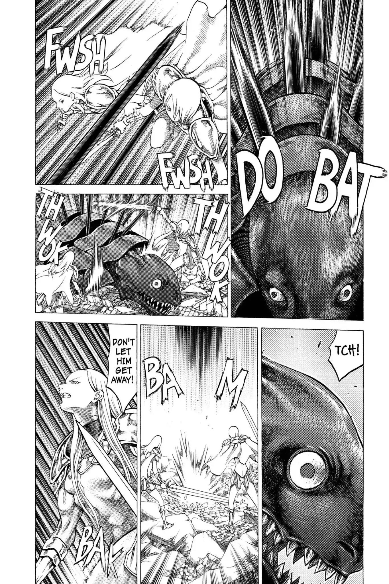Claymore Chapter 53 page 5 - Chapter 53: Vol.10 Scene 53: The Battle of the North, Part 4