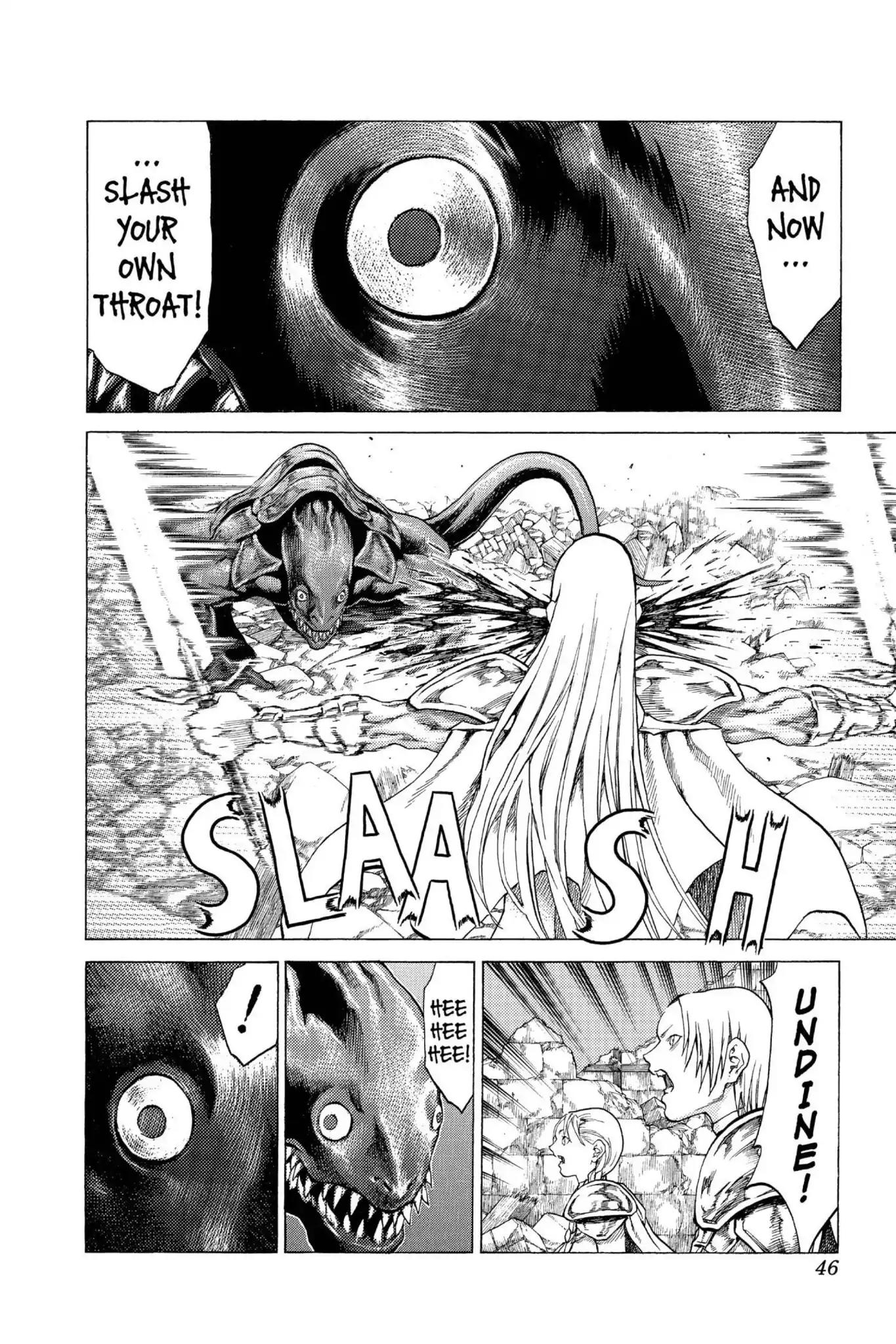 Claymore Chapter 53 page 7 - Chapter 53: Vol.10 Scene 53: The Battle of the North, Part 4