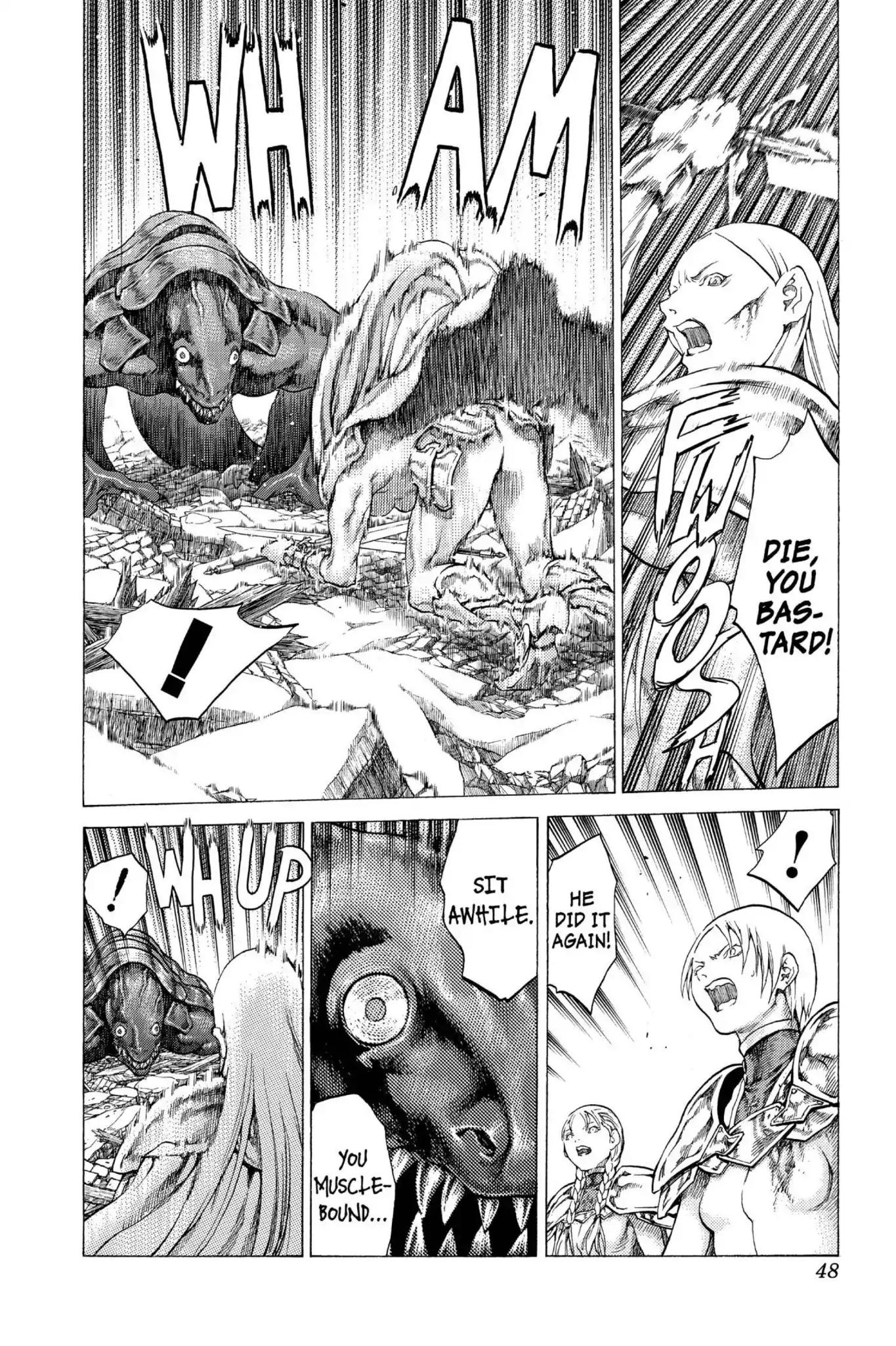 Claymore Chapter 53 page 9 - Chapter 53: Vol.10 Scene 53: The Battle of the North, Part 4