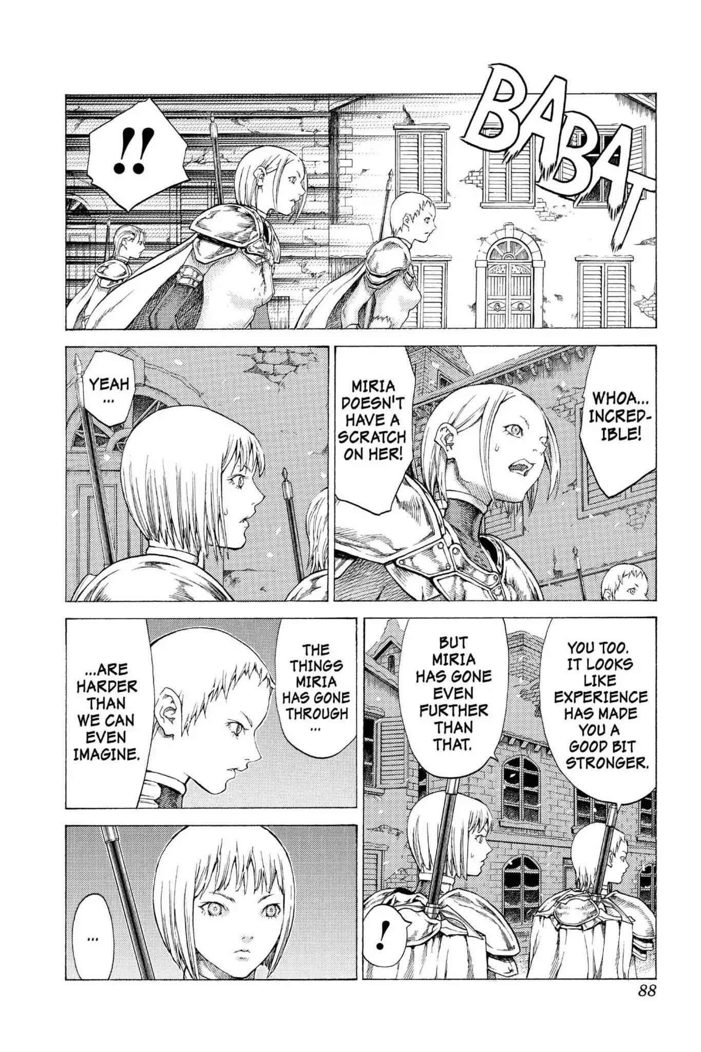 Claymore Chapter 54 page 17 - Chapter 54: Vol.10 Scene 54: The Battle of the North, Part 5