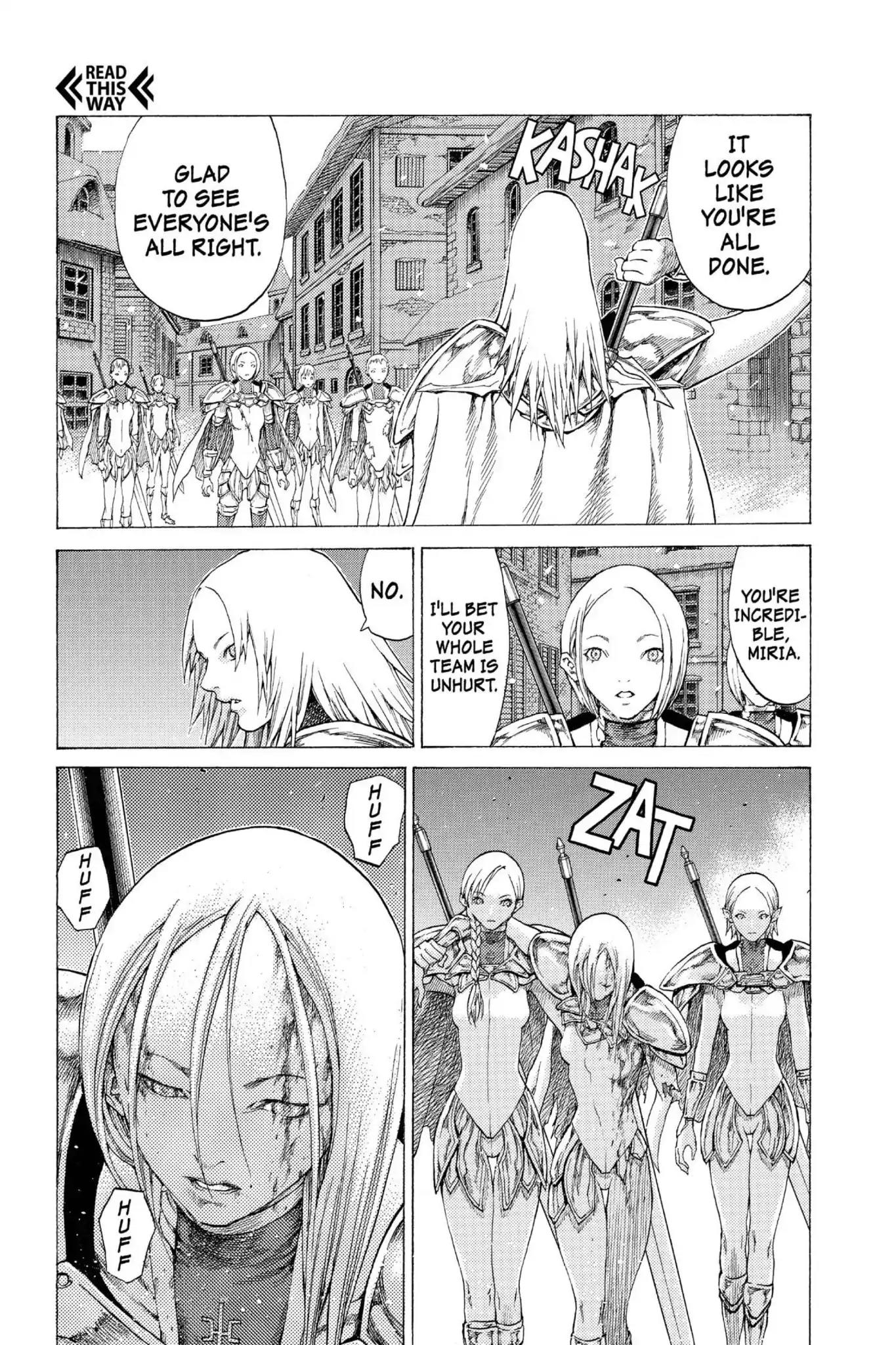 Claymore Chapter 54 page 18 - Chapter 54: Vol.10 Scene 54: The Battle of the North, Part 5