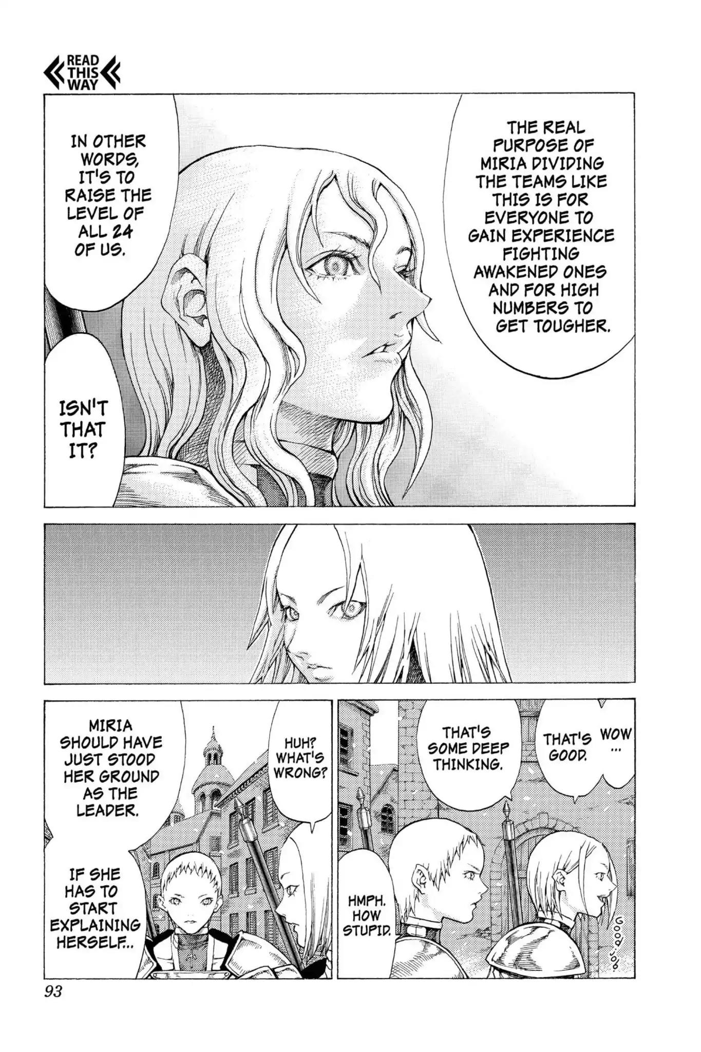 Claymore Chapter 54 page 22 - Chapter 54: Vol.10 Scene 54: The Battle of the North, Part 5