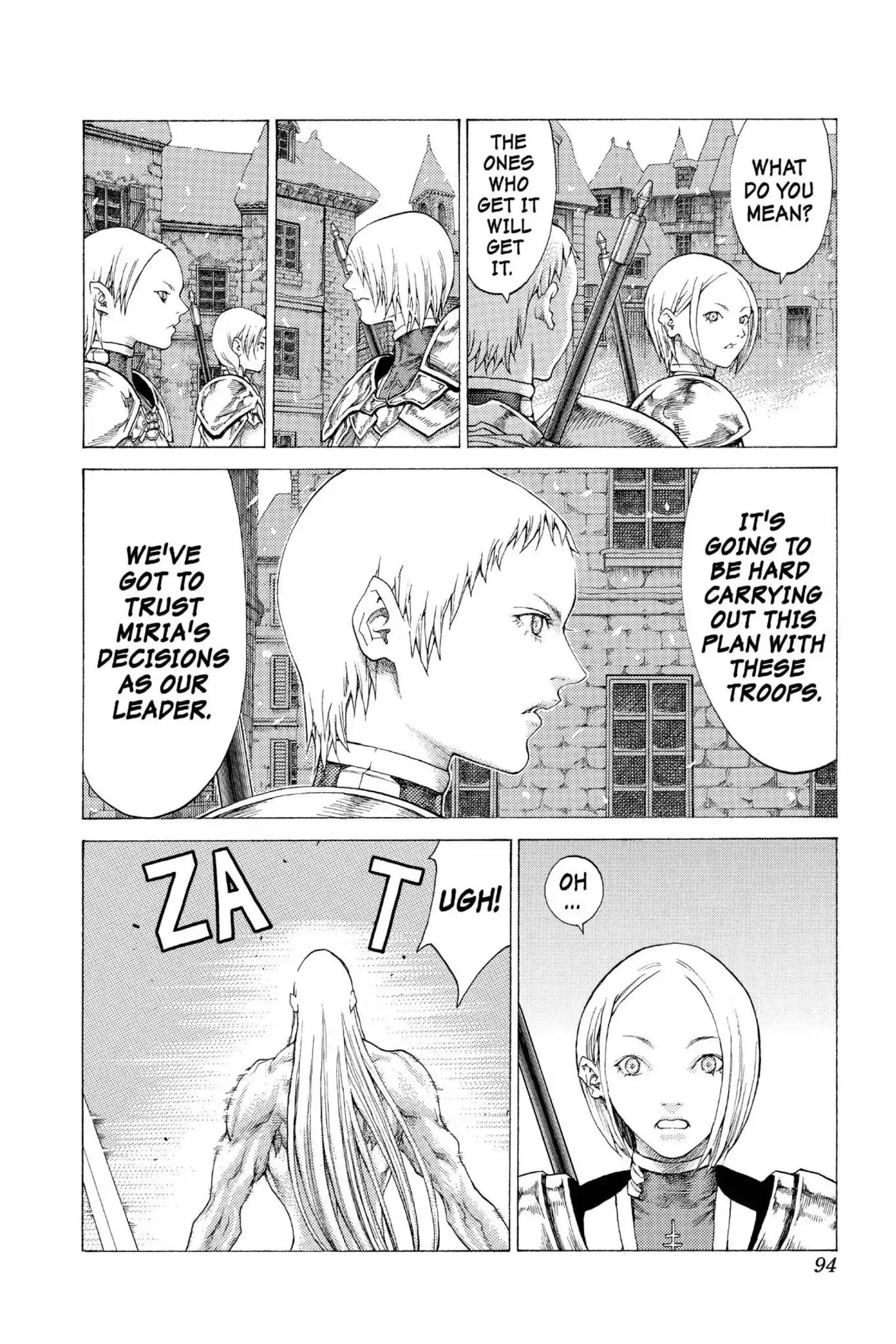 Claymore Chapter 54 page 23 - Chapter 54: Vol.10 Scene 54: The Battle of the North, Part 5