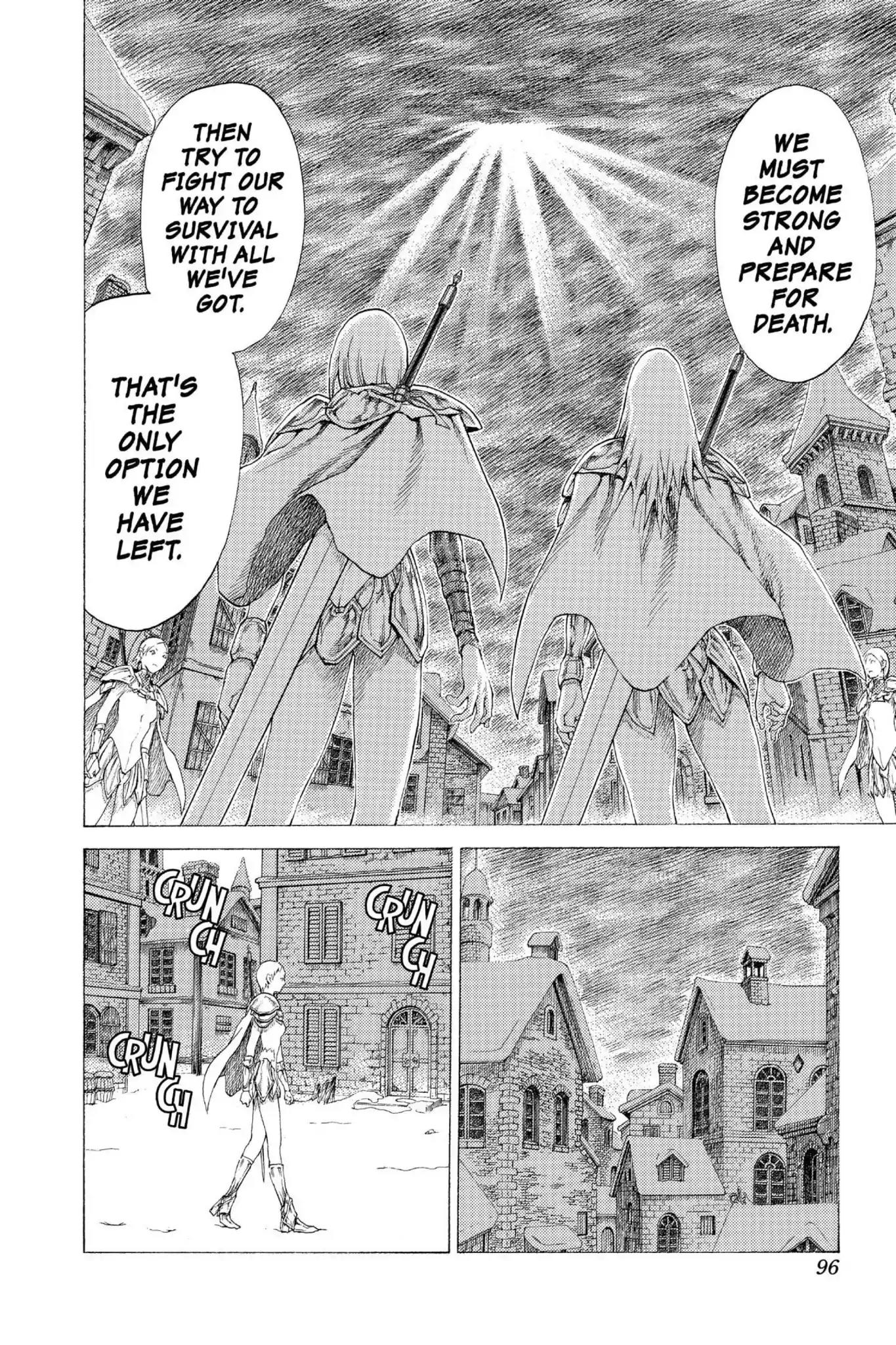 Claymore Chapter 54 page 25 - Chapter 54: Vol.10 Scene 54: The Battle of the North, Part 5