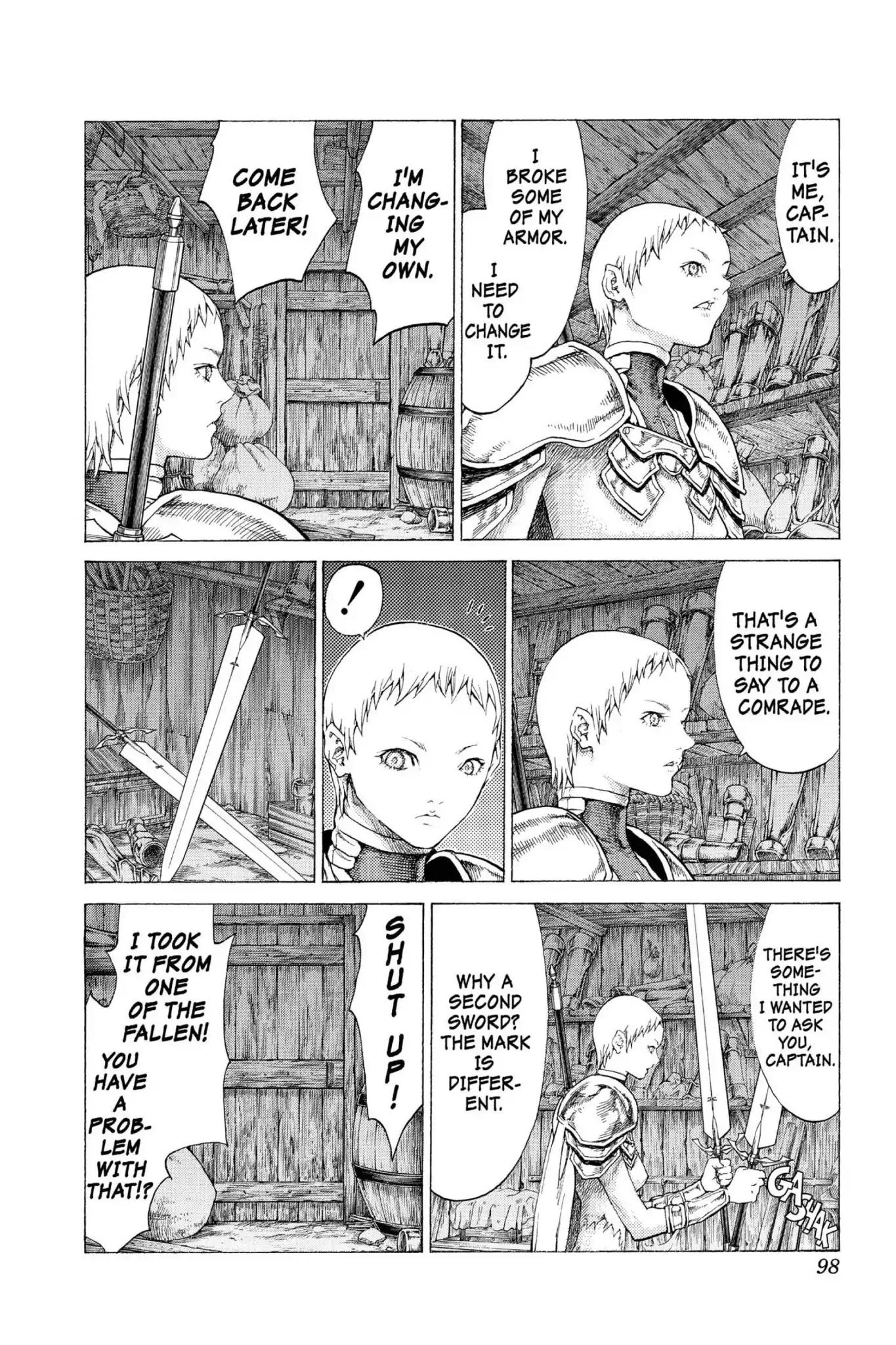 Claymore Chapter 54 page 27 - Chapter 54: Vol.10 Scene 54: The Battle of the North, Part 5