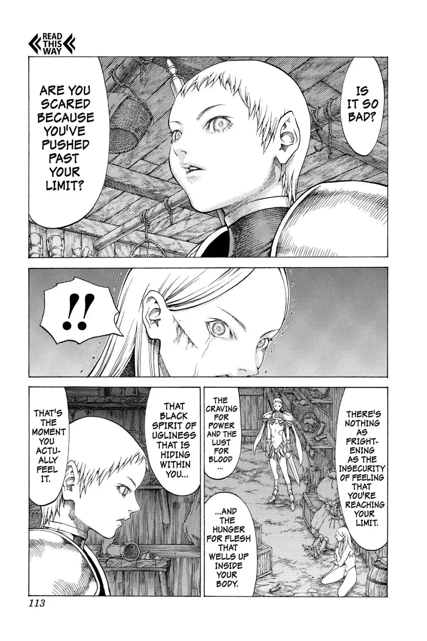 Claymore Chapter 55 page 11 - Chapter 55: Vol.10 Scene 55: The Battle of the North, Part 6