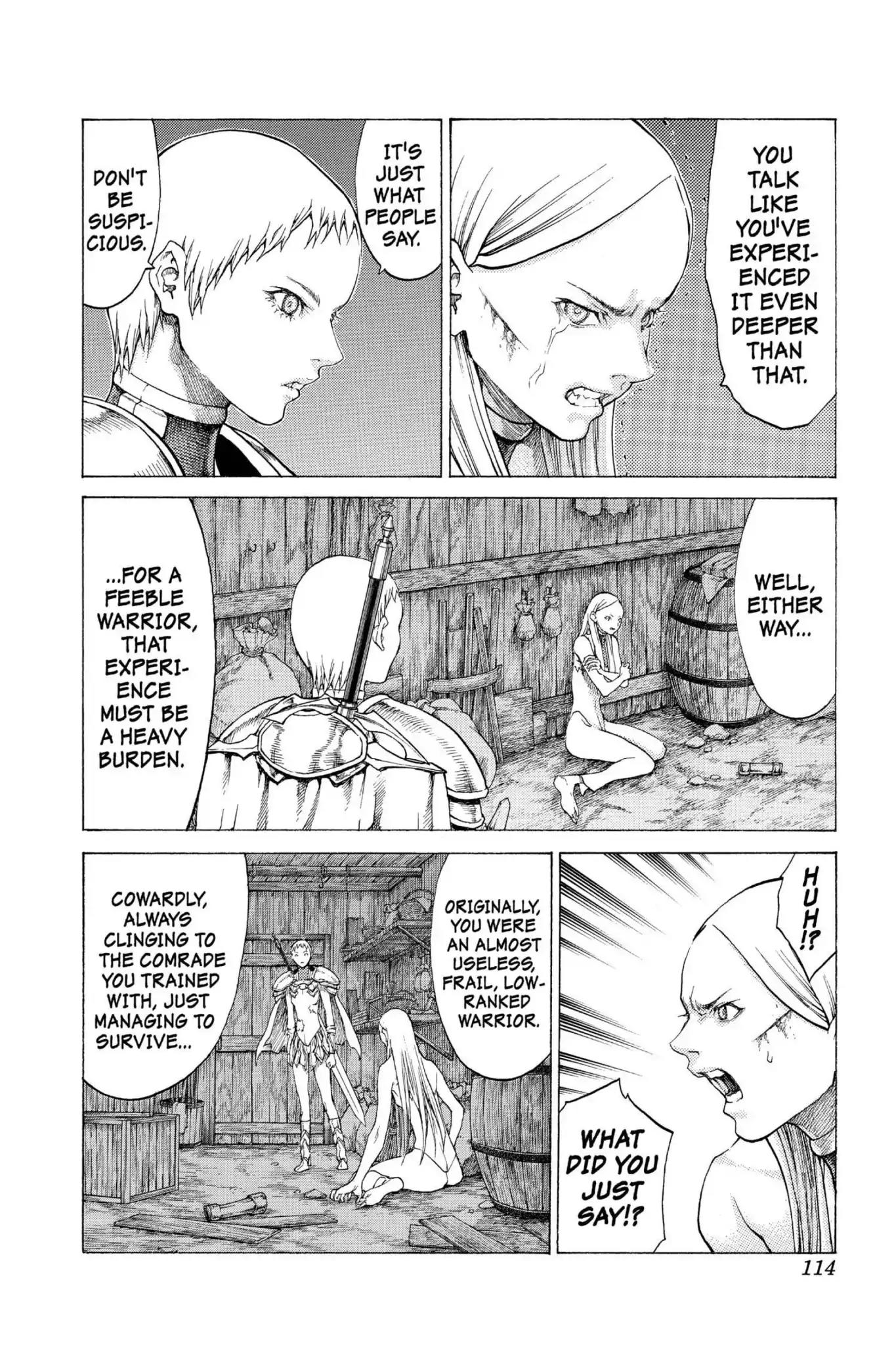 Claymore Chapter 55 page 12 - Chapter 55: Vol.10 Scene 55: The Battle of the North, Part 6