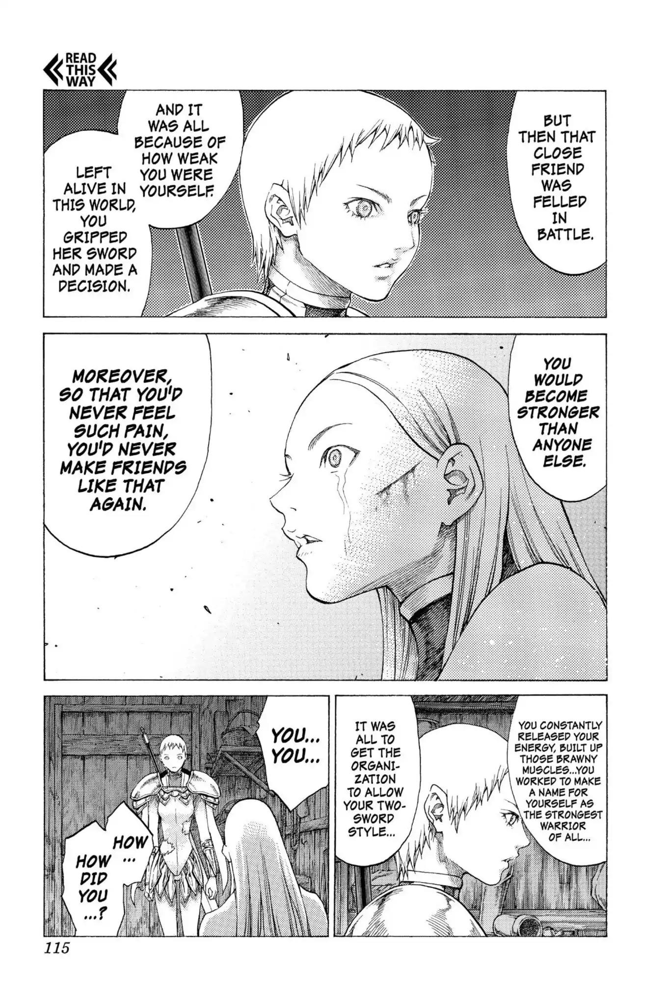 Claymore Chapter 55 page 13 - Chapter 55: Vol.10 Scene 55: The Battle of the North, Part 6