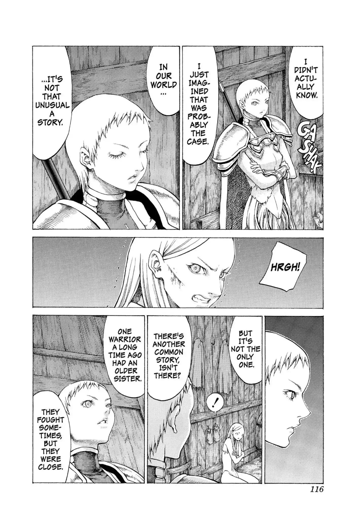 Claymore Chapter 55 page 14 - Chapter 55: Vol.10 Scene 55: The Battle of the North, Part 6