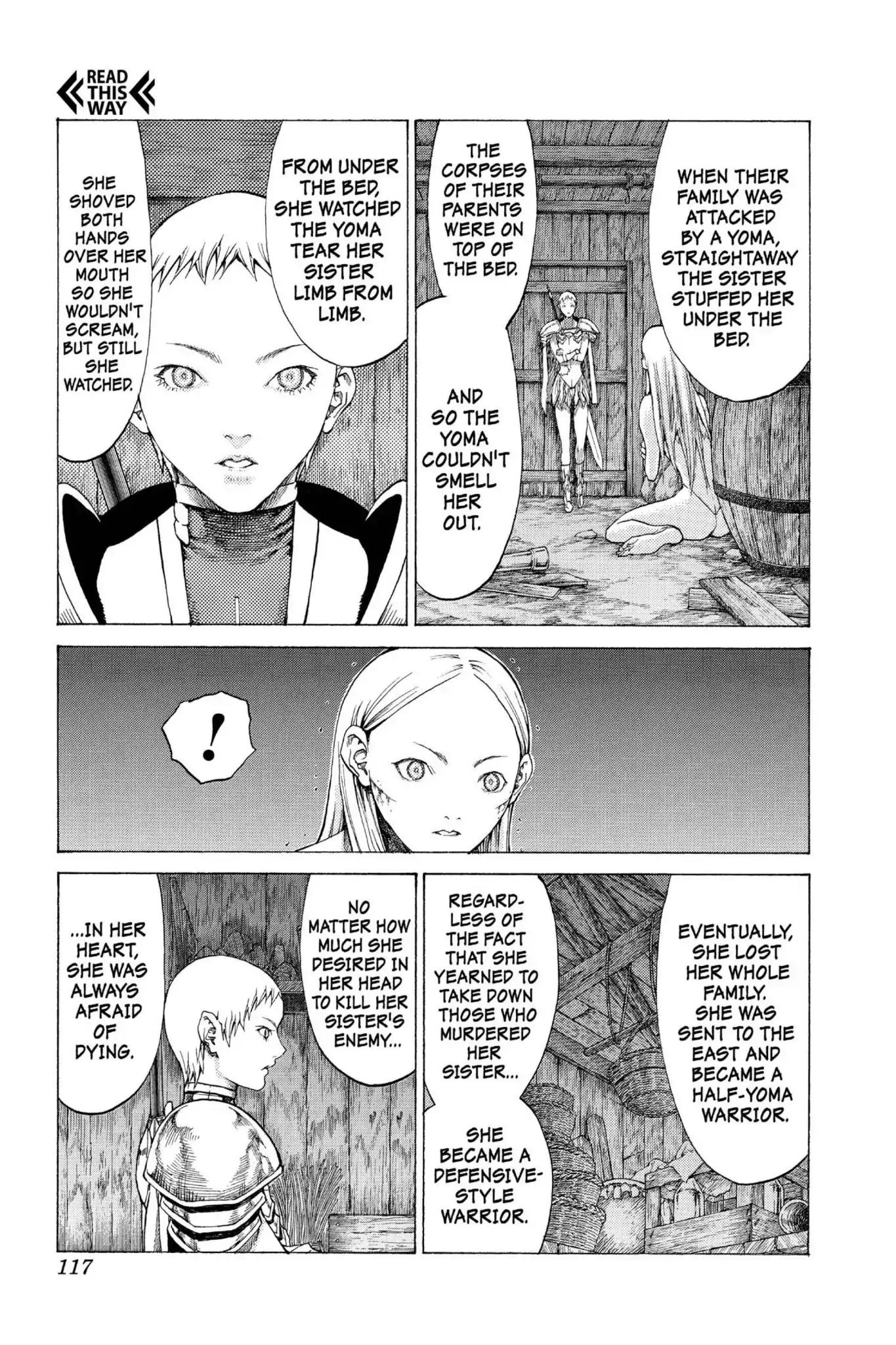 Claymore Chapter 55 page 15 - Chapter 55: Vol.10 Scene 55: The Battle of the North, Part 6