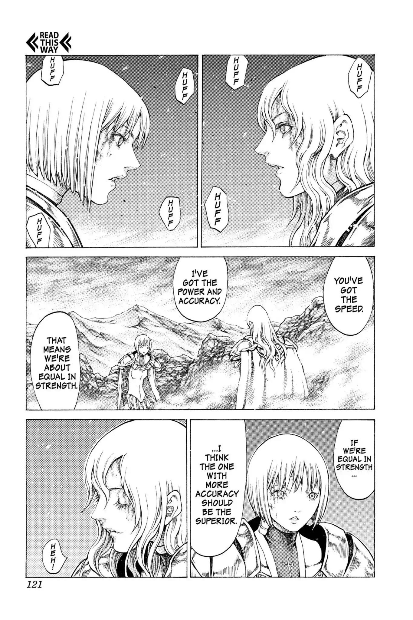 Claymore Chapter 55 page 19 - Chapter 55: Vol.10 Scene 55: The Battle of the North, Part 6