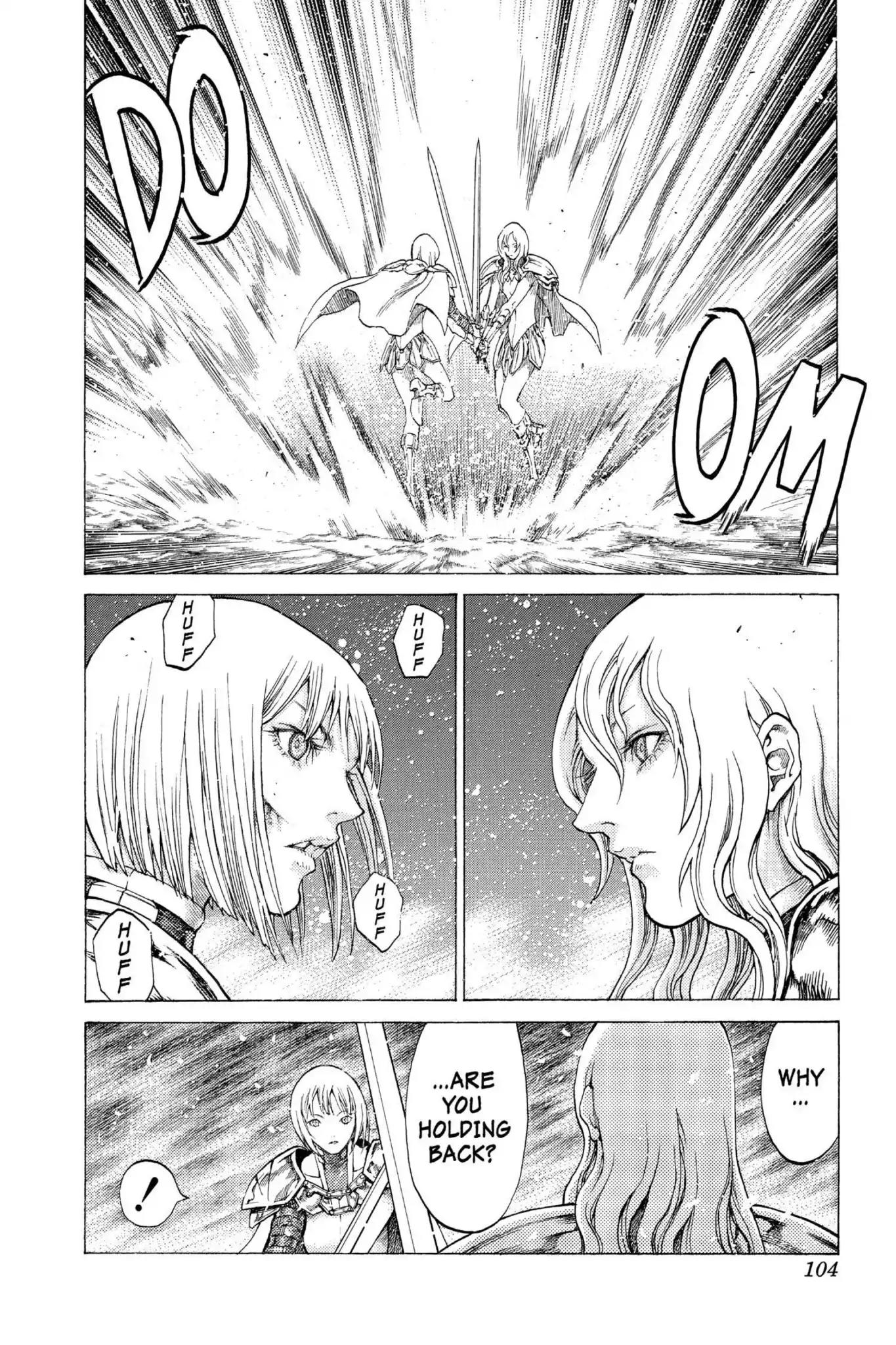Claymore Chapter 55 page 2 - Chapter 55: Vol.10 Scene 55: The Battle of the North, Part 6