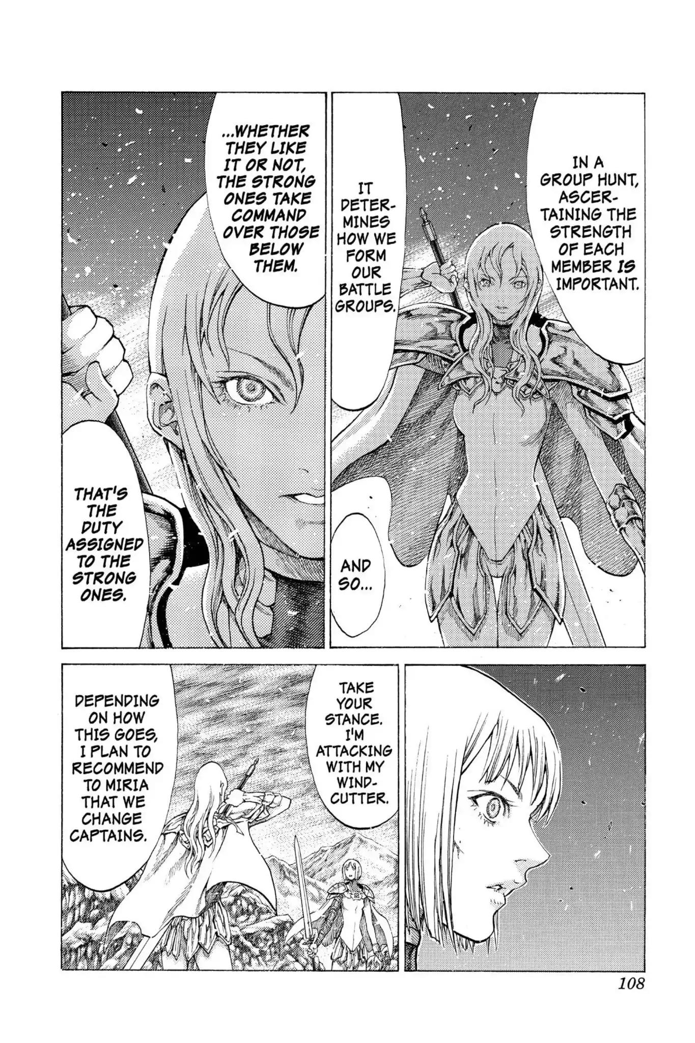 Claymore Chapter 55 page 6 - Chapter 55: Vol.10 Scene 55: The Battle of the North, Part 6
