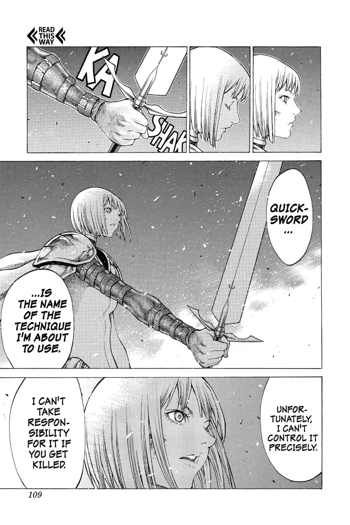 Claymore Chapter 55 page 7 - Chapter 55: Vol.10 Scene 55: The Battle of the North, Part 6