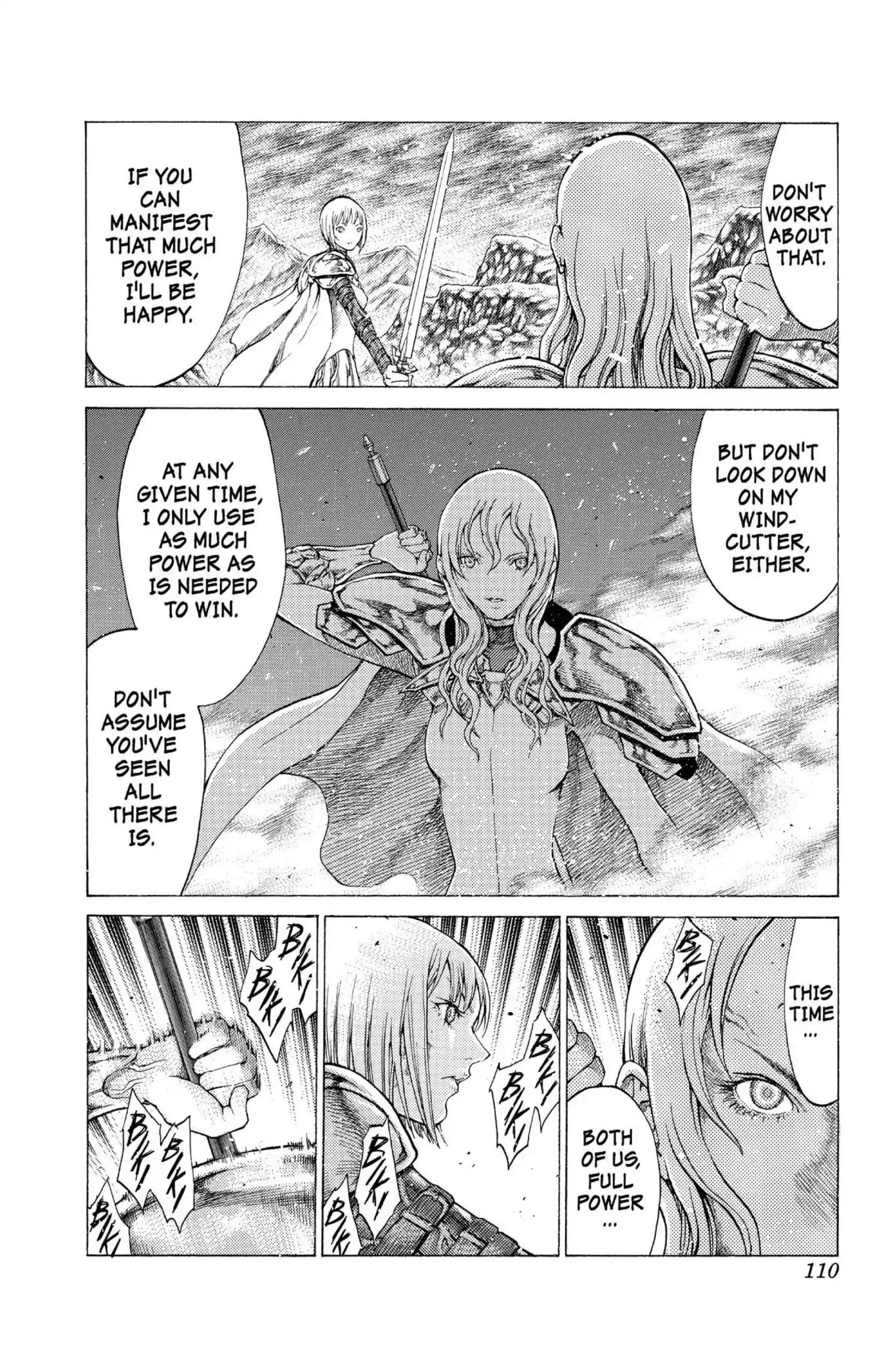 Claymore Chapter 55 page 8 - Chapter 55: Vol.10 Scene 55: The Battle of the North, Part 6