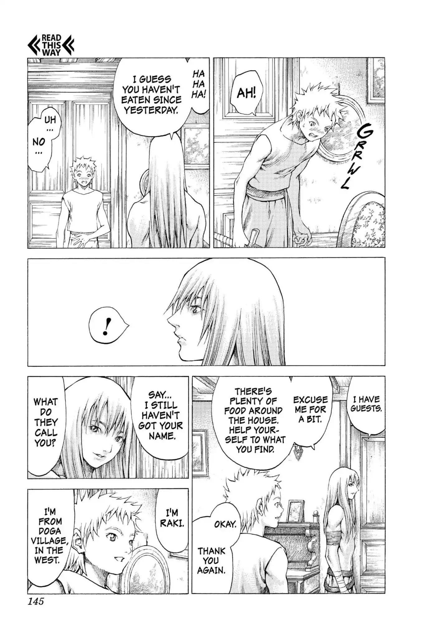 Claymore Chapter 56 page 10 - Chapter 56: Vol.10 Scene 56: The Battle of the North, Part 7