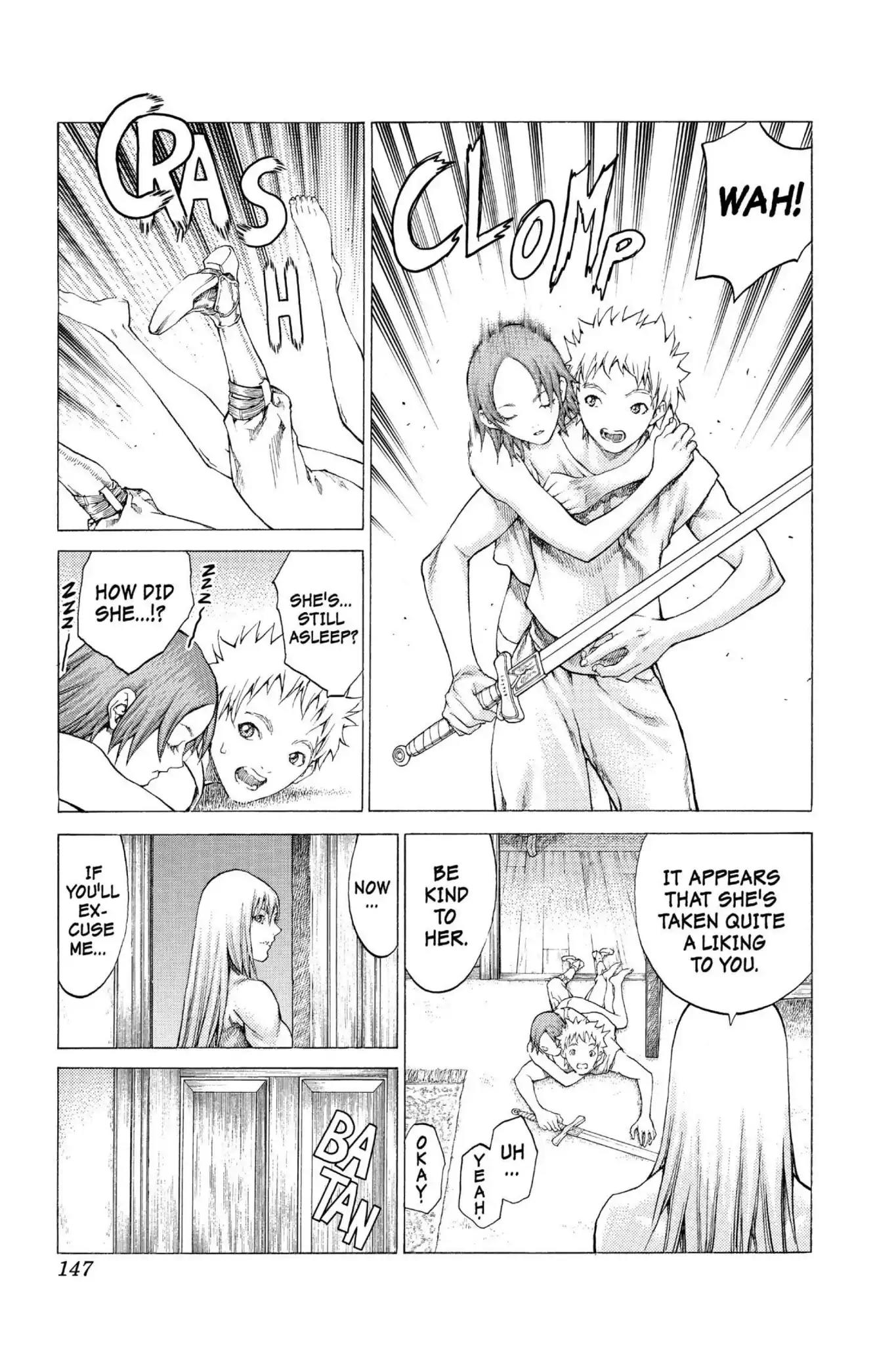 Claymore Chapter 56 page 12 - Chapter 56: Vol.10 Scene 56: The Battle of the North, Part 7