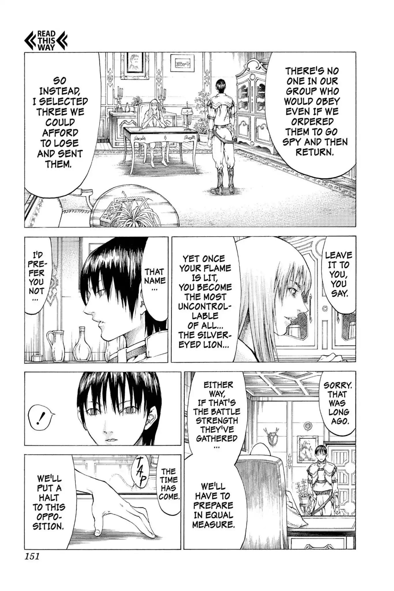 Claymore Chapter 56 page 16 - Chapter 56: Vol.10 Scene 56: The Battle of the North, Part 7