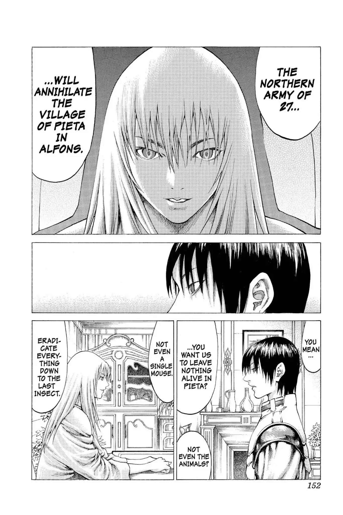 Claymore Chapter 56 page 17 - Chapter 56: Vol.10 Scene 56: The Battle of the North, Part 7