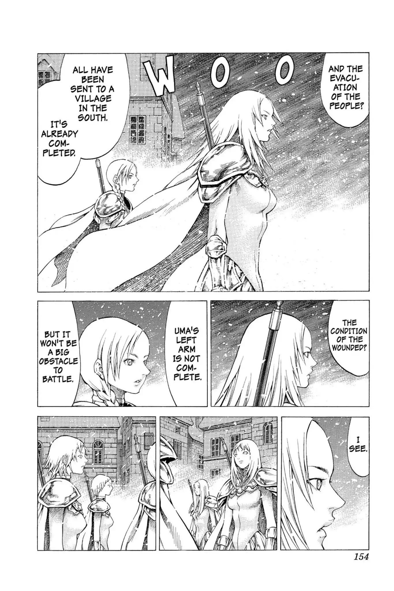 Claymore Chapter 56 page 19 - Chapter 56: Vol.10 Scene 56: The Battle of the North, Part 7