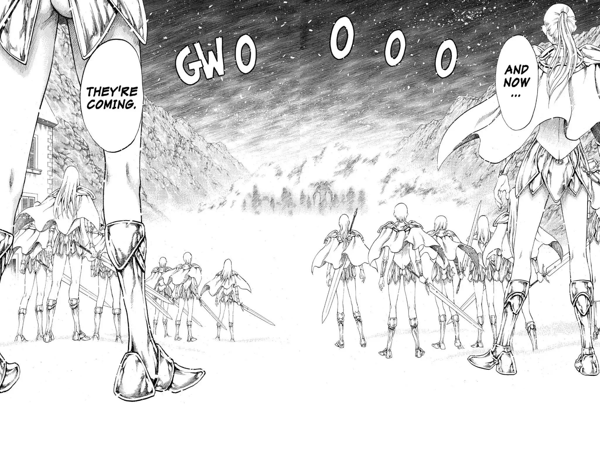 Claymore Chapter 56 page 21 - Chapter 56: Vol.10 Scene 56: The Battle of the North, Part 7
