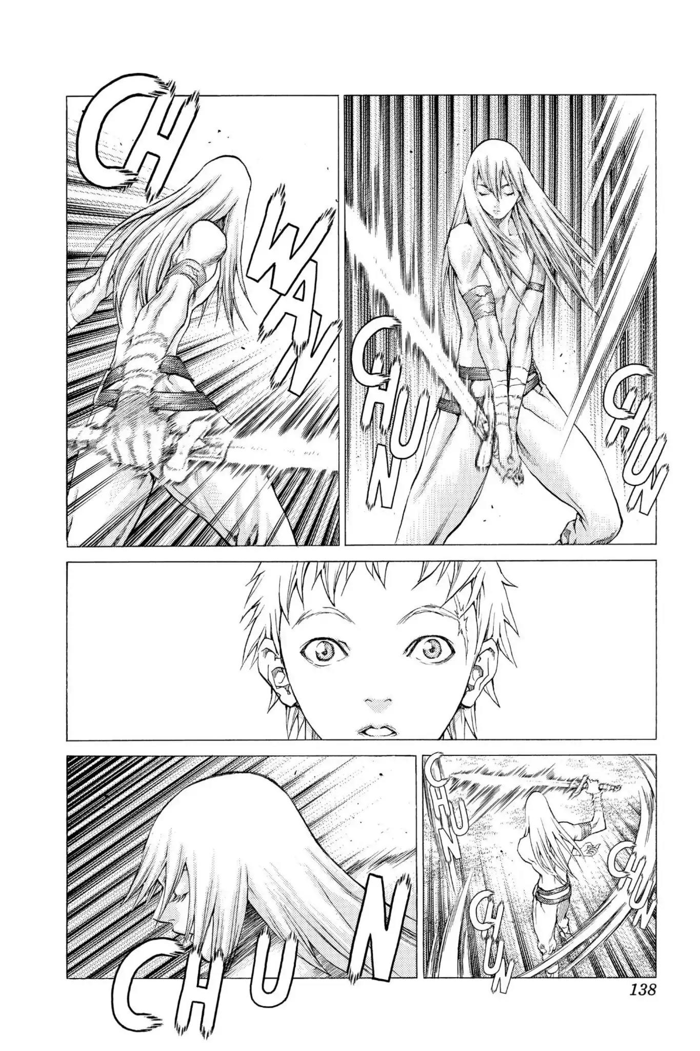 Claymore Chapter 56 page 3 - Chapter 56: Vol.10 Scene 56: The Battle of the North, Part 7
