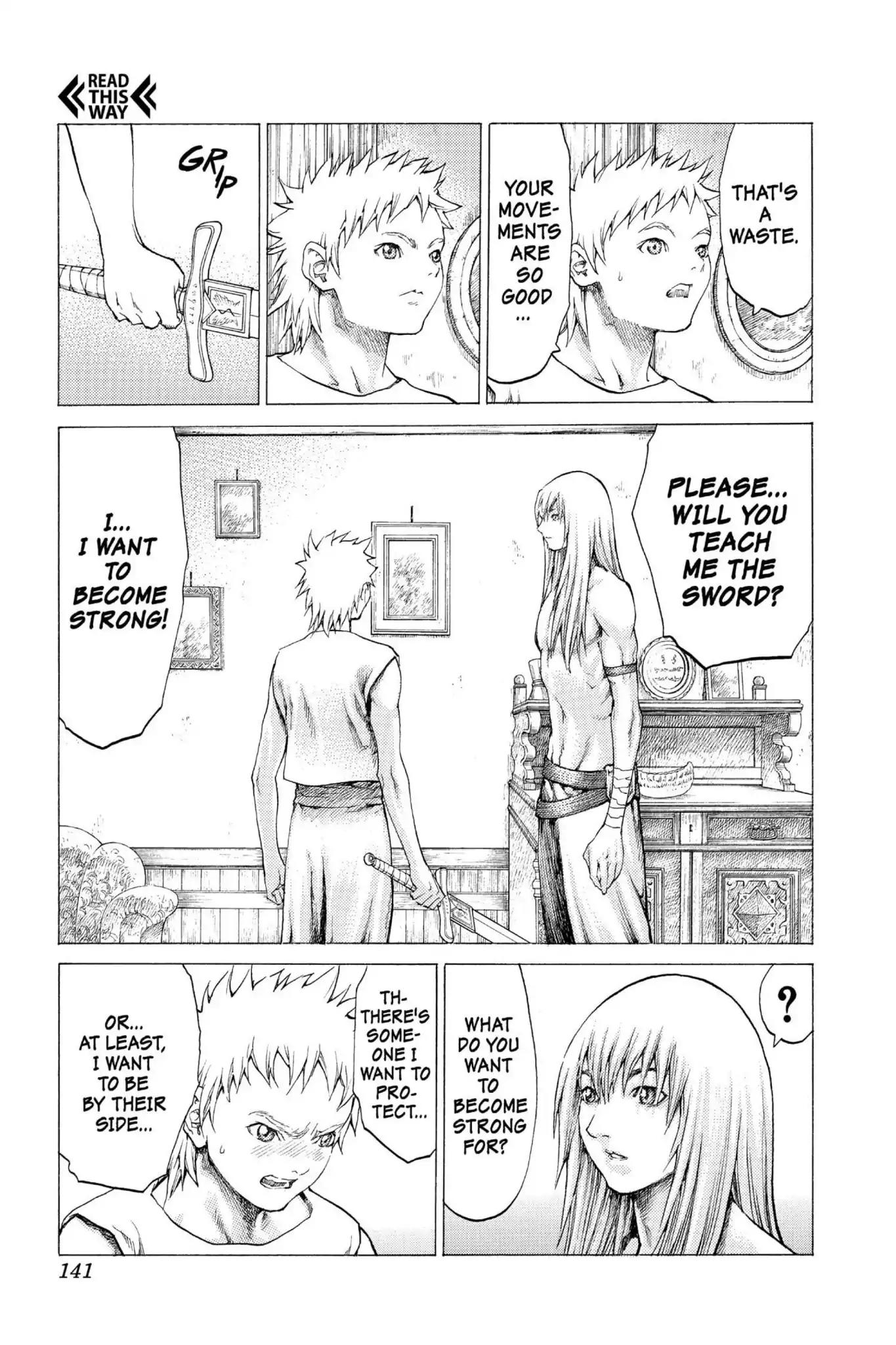 Claymore Chapter 56 page 6 - Chapter 56: Vol.10 Scene 56: The Battle of the North, Part 7