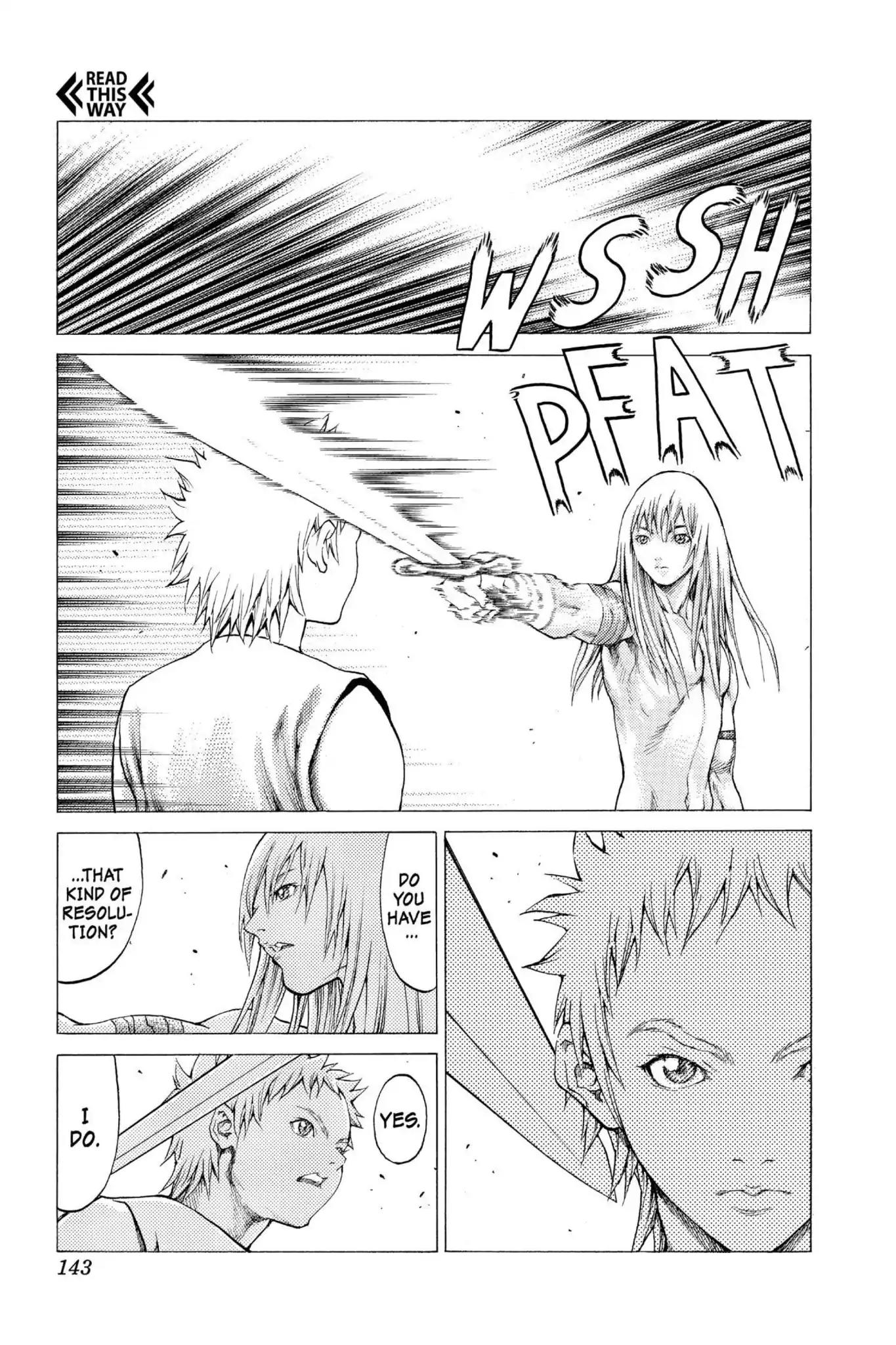 Claymore Chapter 56 page 8 - Chapter 56: Vol.10 Scene 56: The Battle of the North, Part 7
